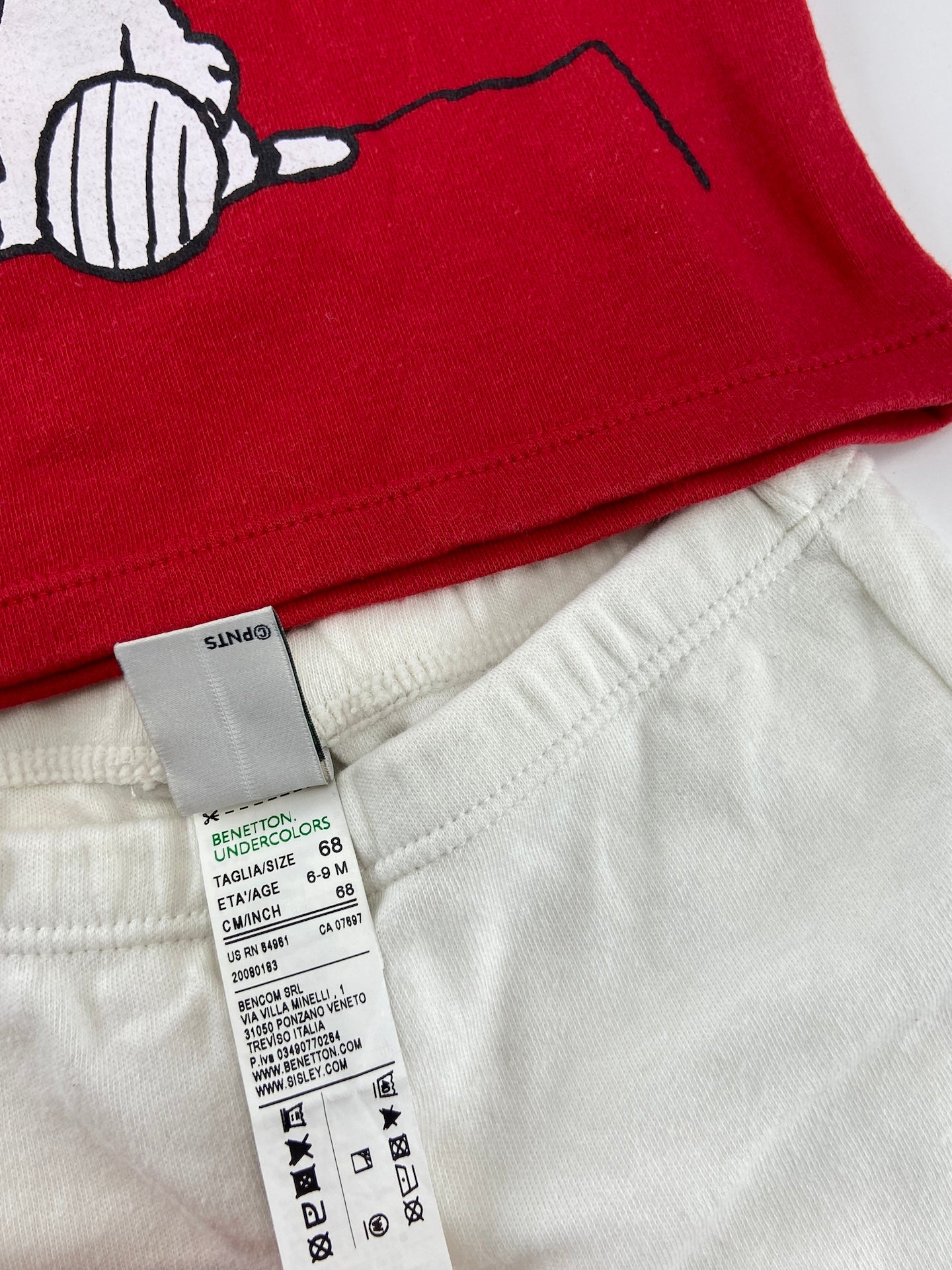 BENETTON Pijama Snoopy