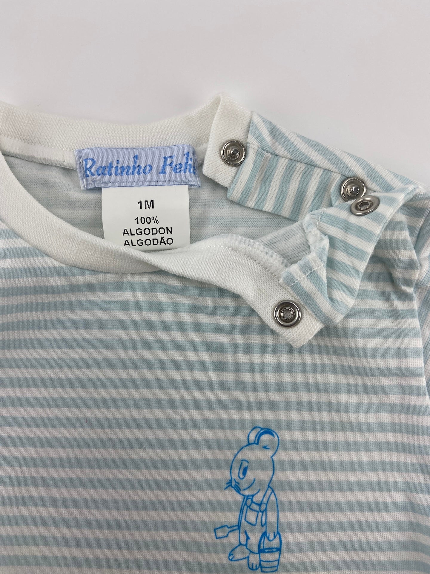 RATINHO FELIZ Conjunto t-shirt e calções