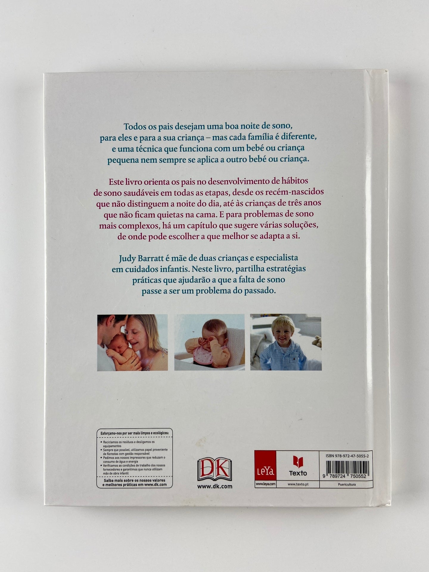 Como ajudar o bebé a dormir de Judy Barratt