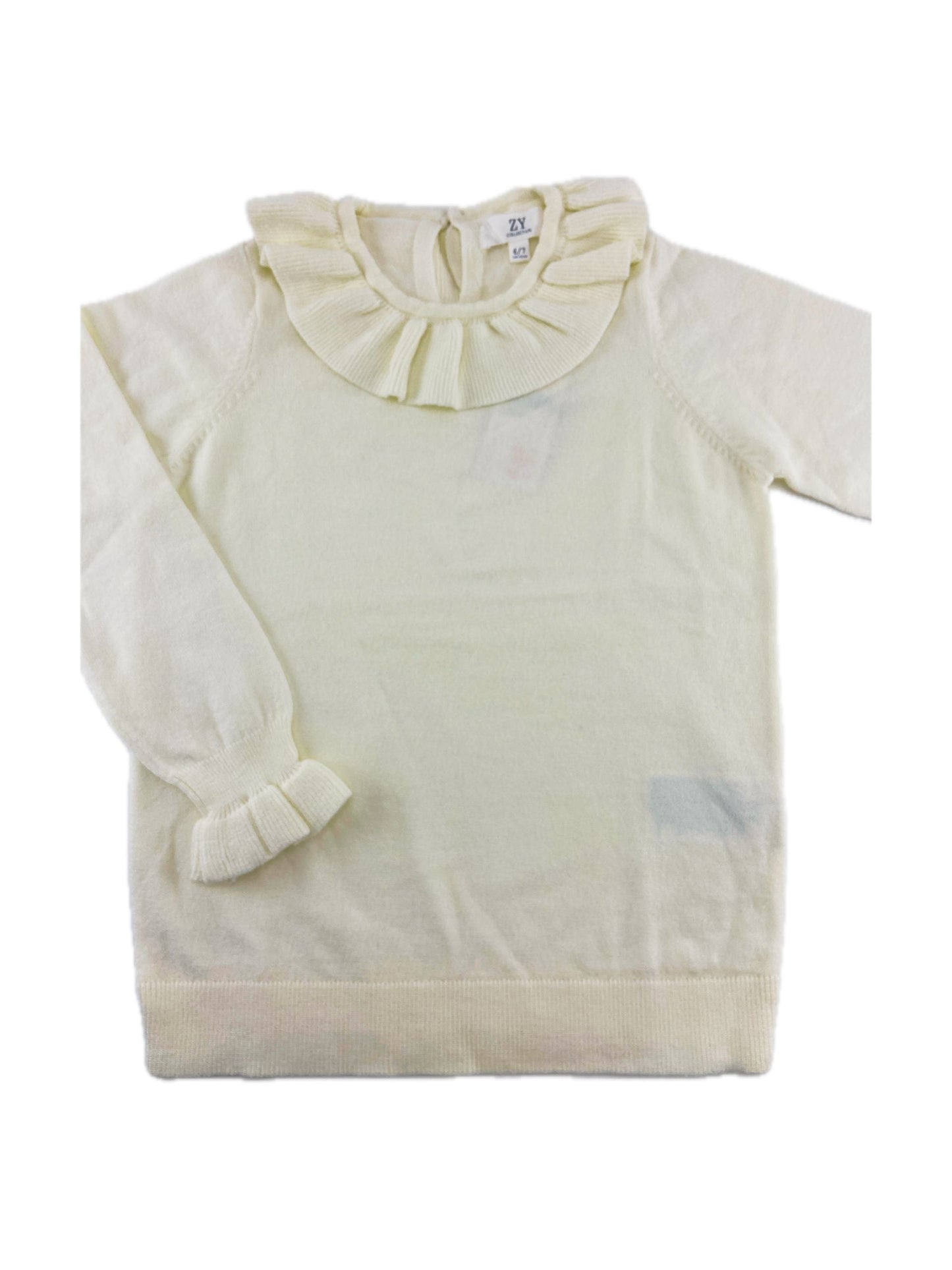 ZIPPY Camisola de malha com folho