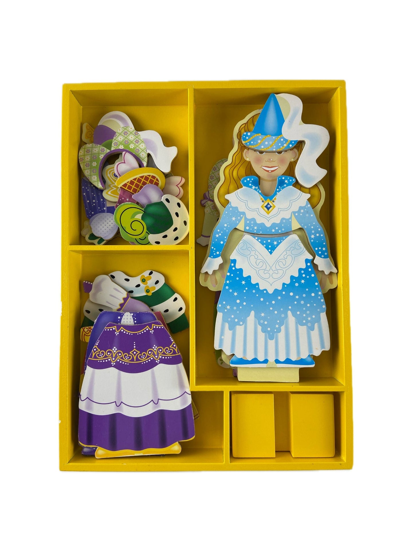 MELISSA & DOUG Princesa com vestidos magnéticos