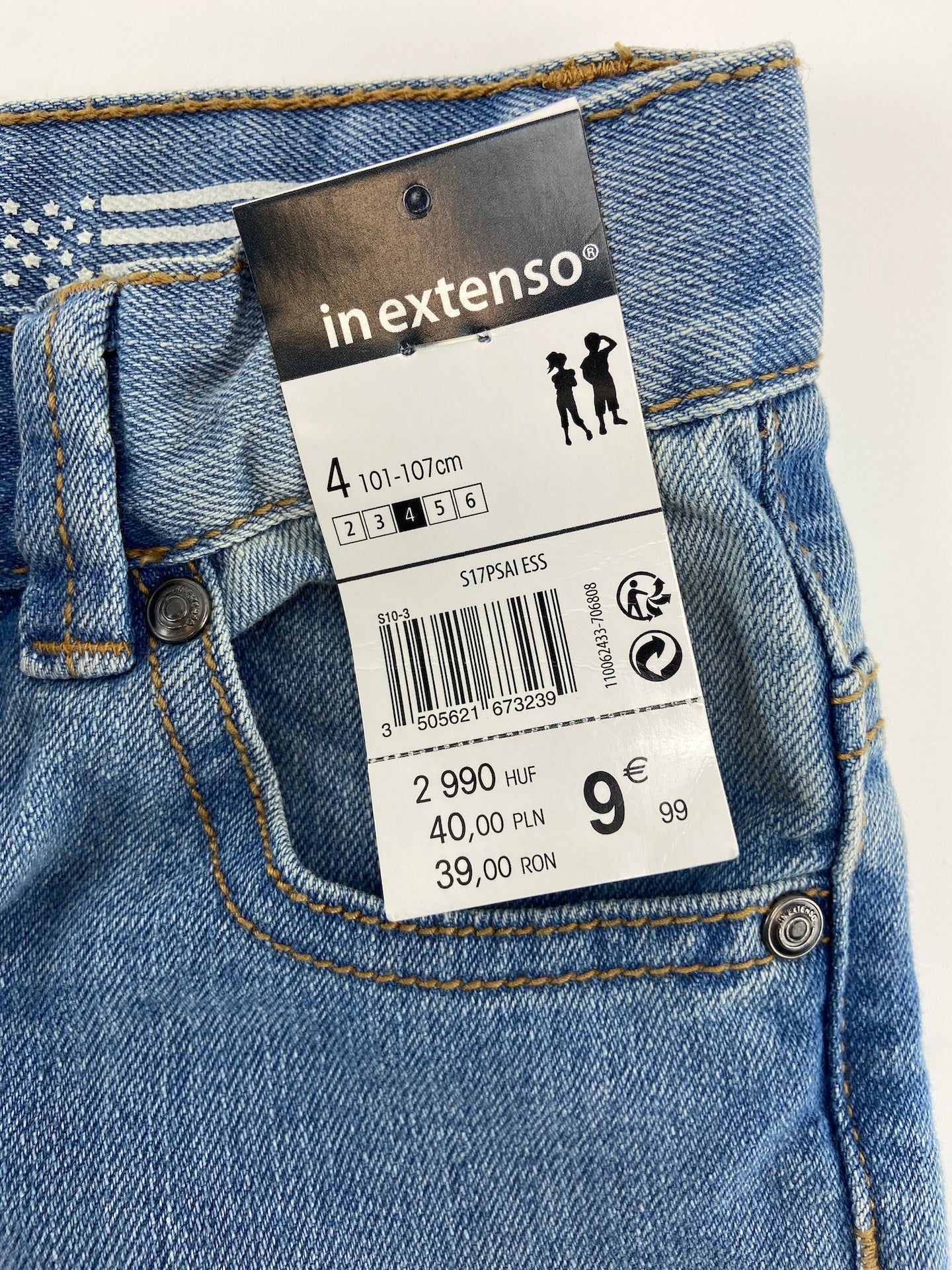 IN EXTENSO | Auchan Calças de ganga