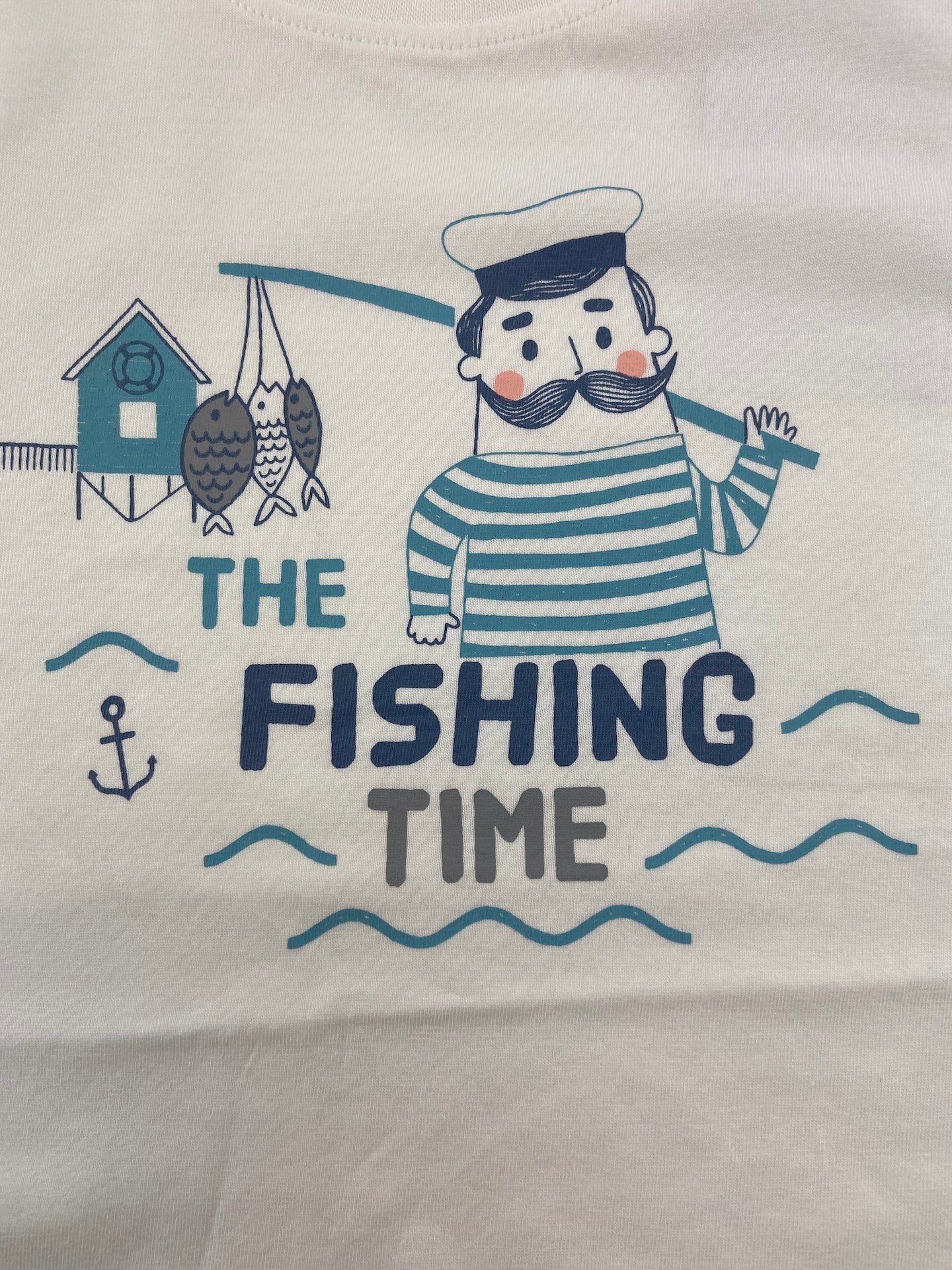 VERTBAUDET Camisola fishing time