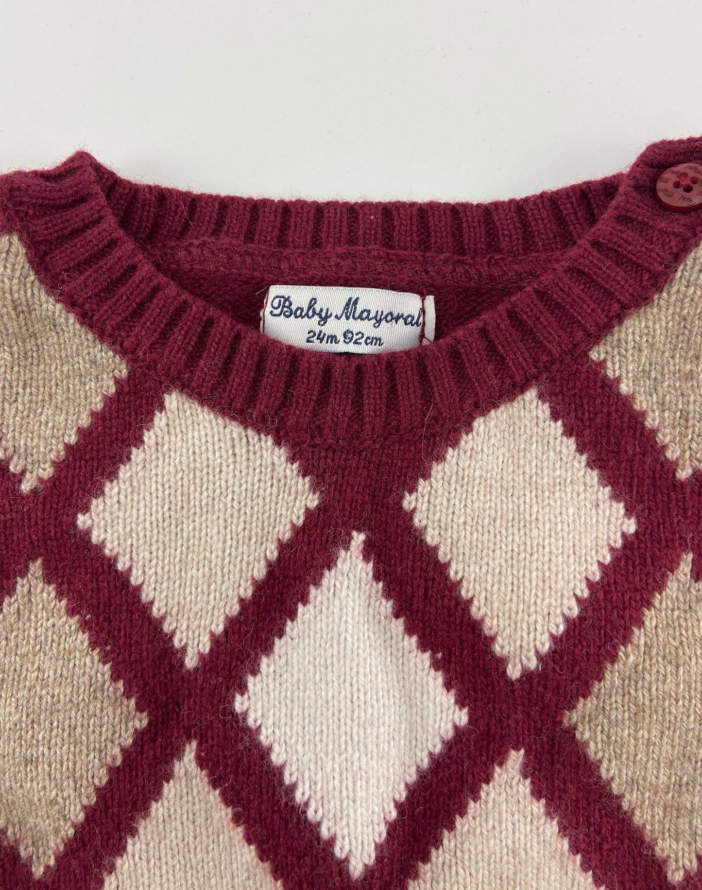 MAYORAL Camisola | pullover losangos
