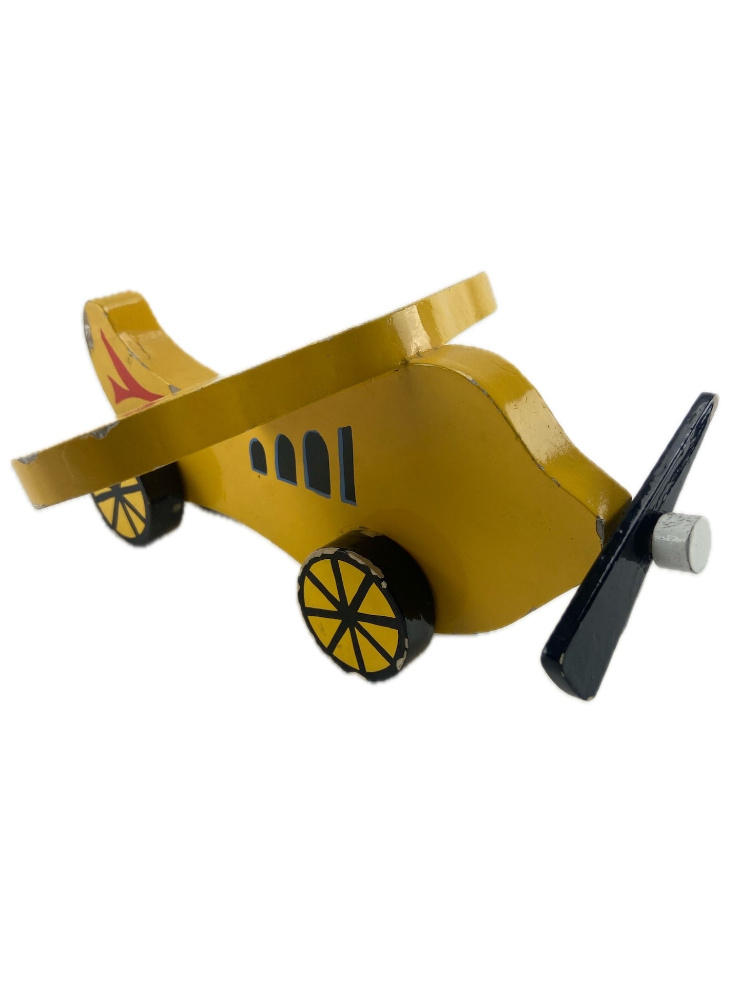 Avião de madeira