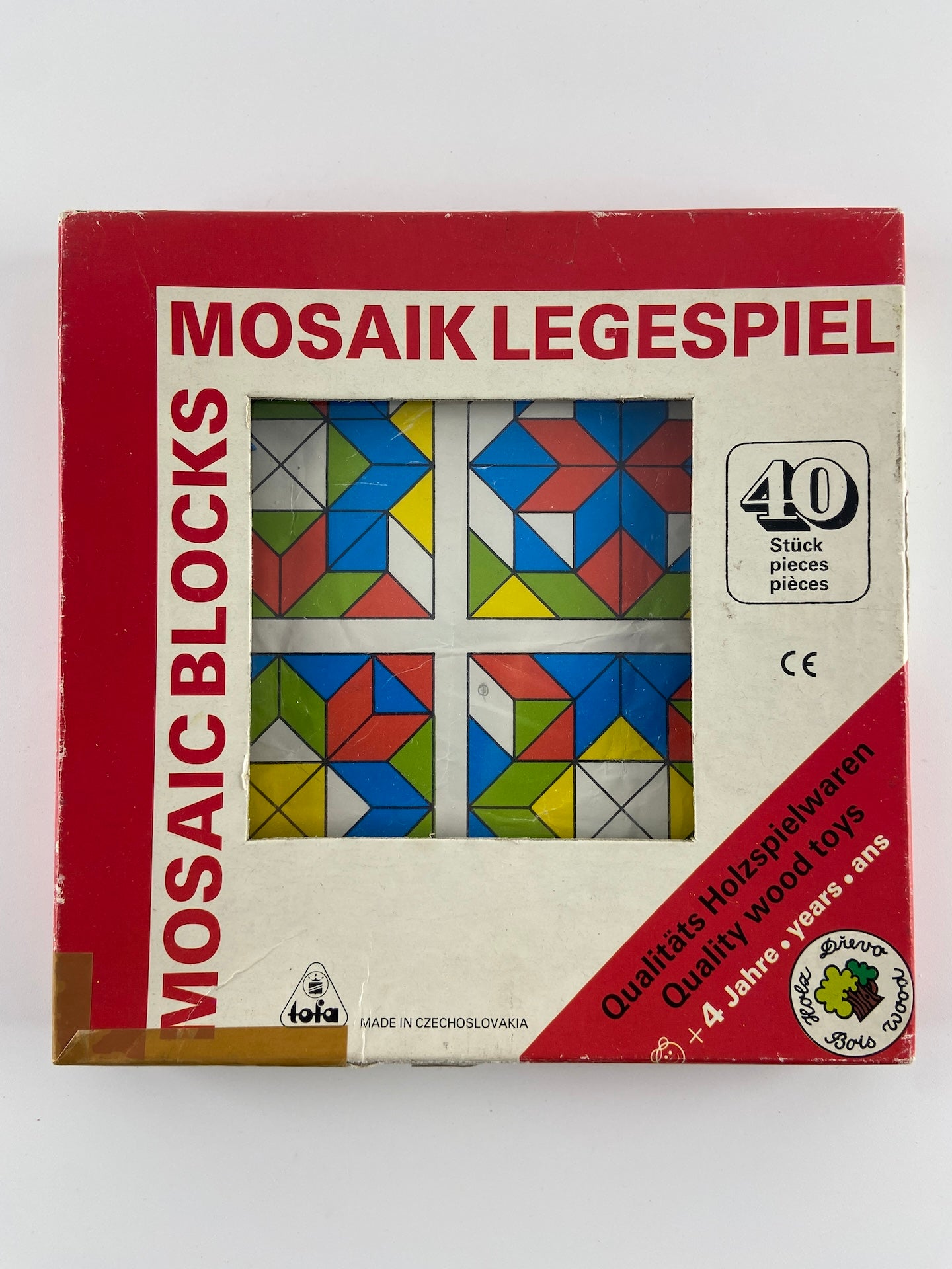TOFA Puzzle de madeira | Mosaik legespiel