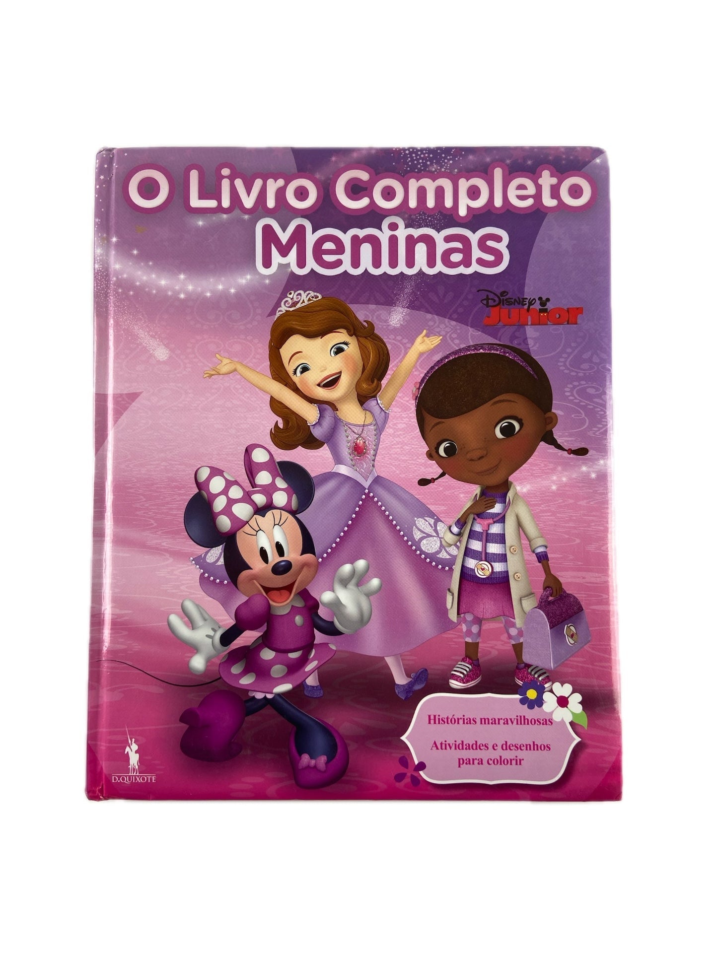 O livro completo Meninas de Minnie, Princesa Sofia e Dra Brinquedos