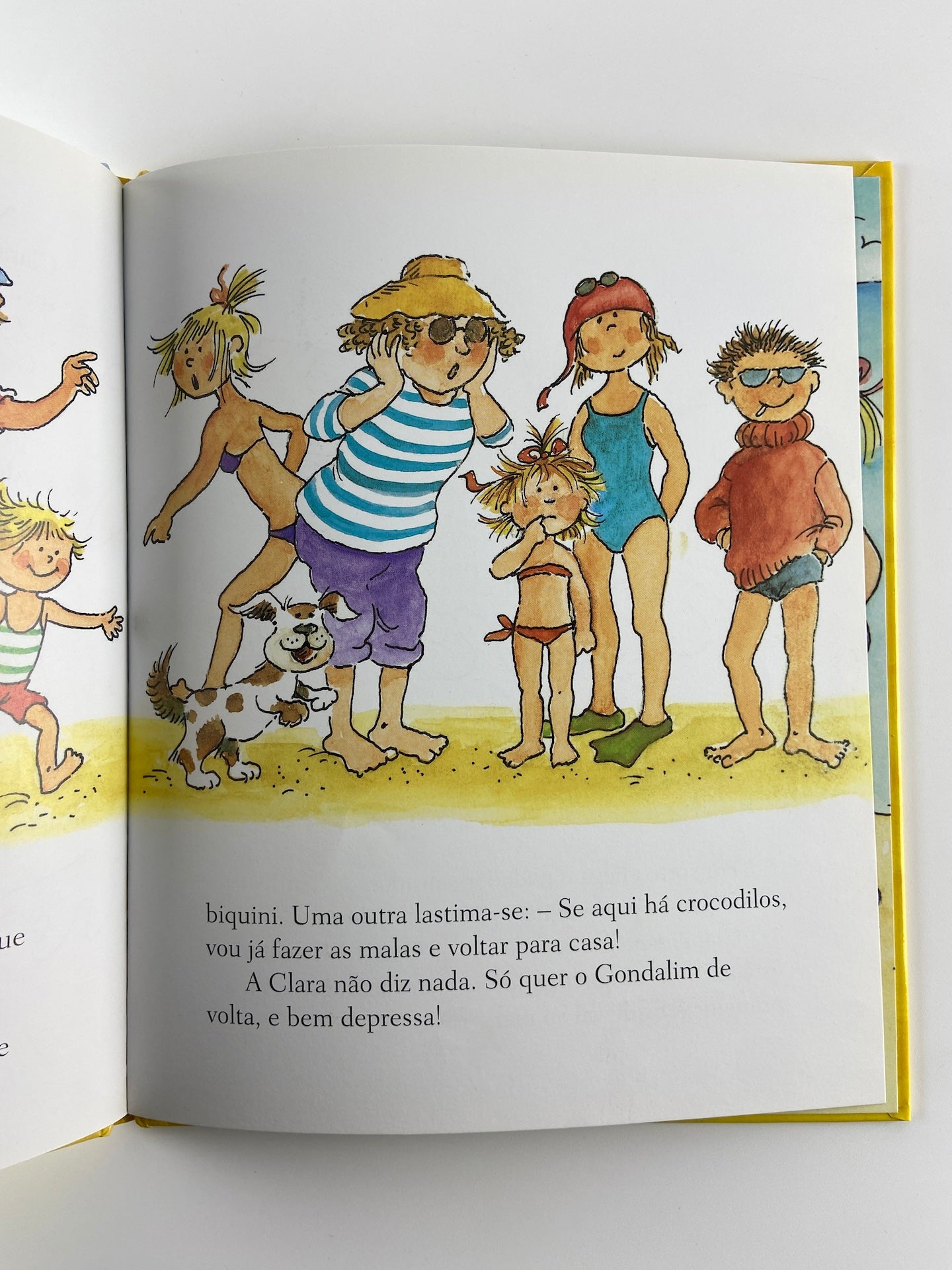 Clara na Praia de Liane Schneider