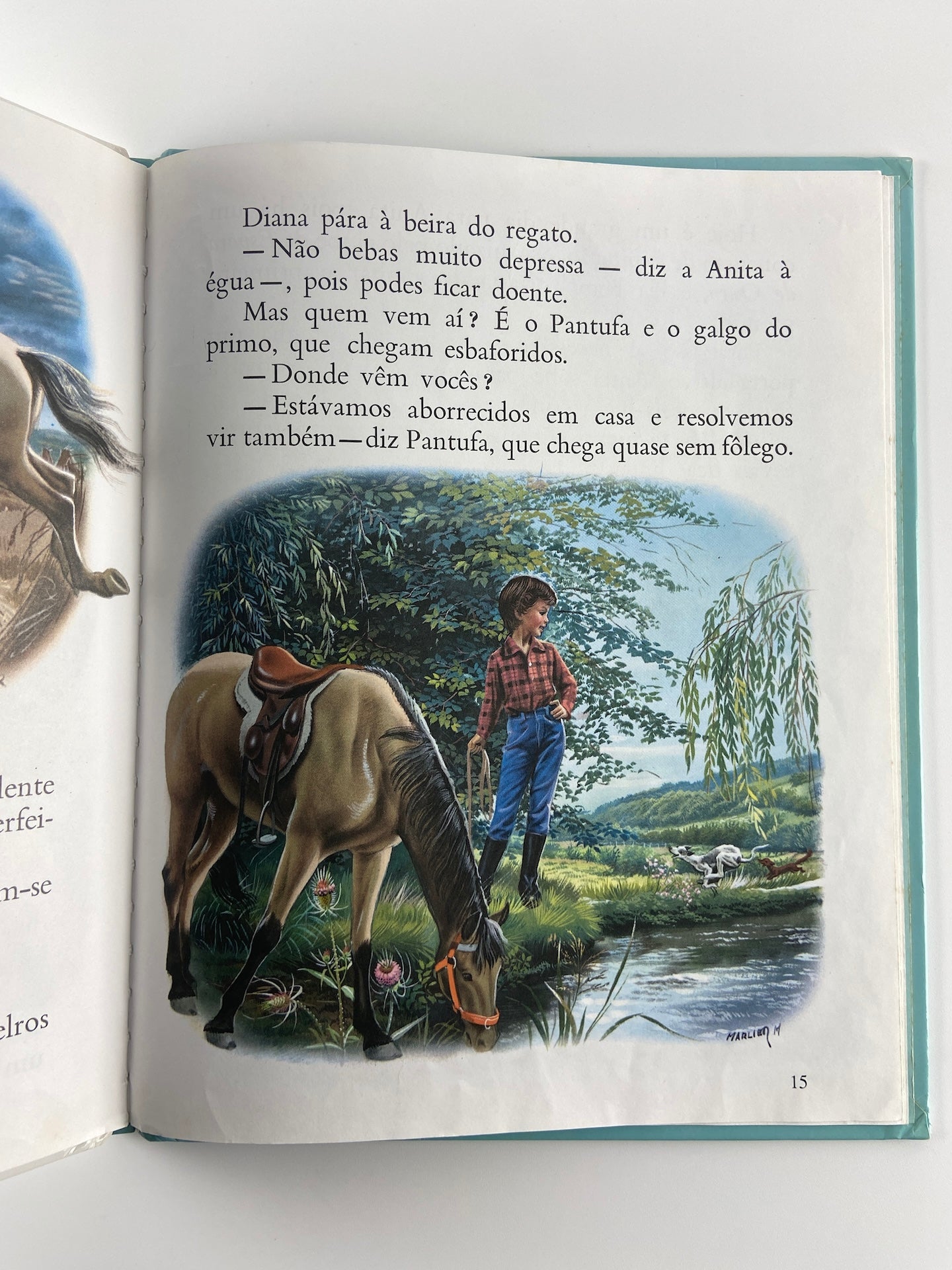 Anita a cavalo de Gilbert Delahaye