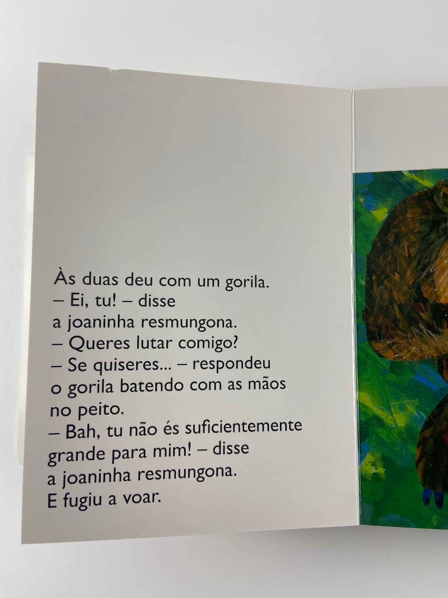 A joaninha resmungona de Eric Carle