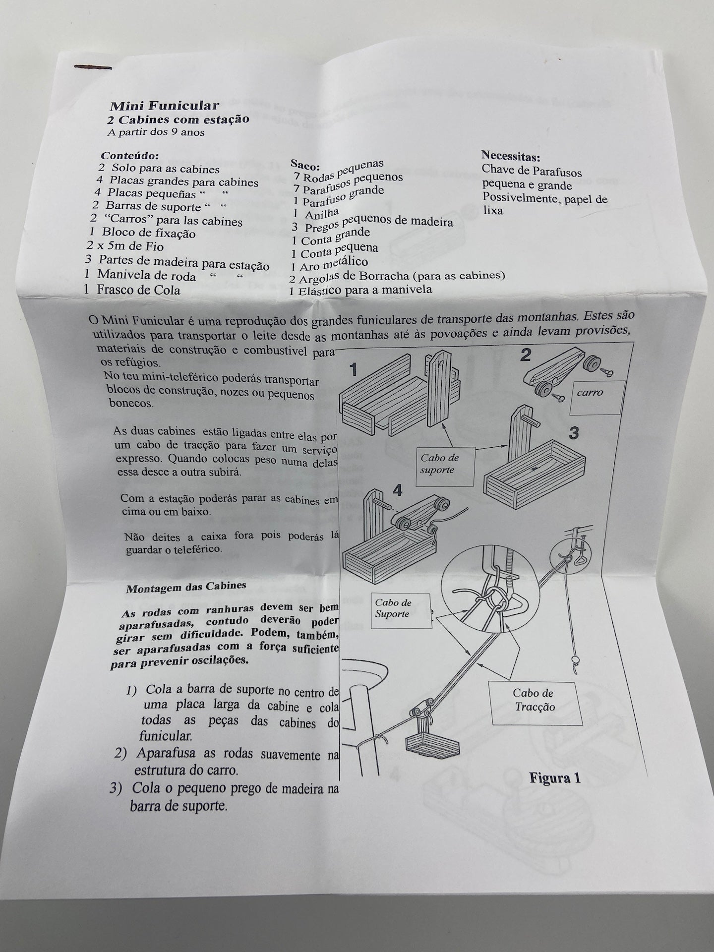 KRAUL Mini teleférico