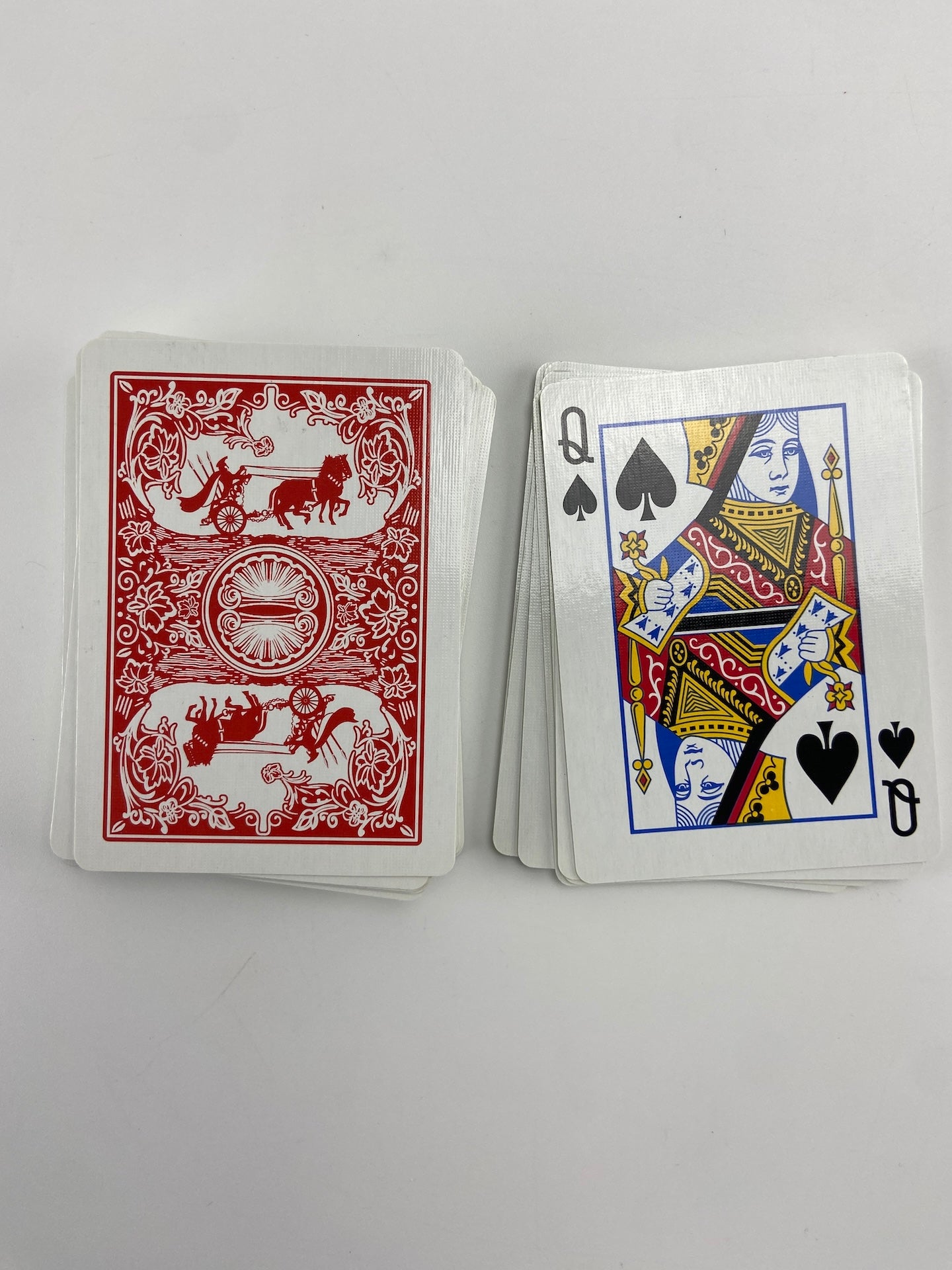 Baralho de cartas de plástico