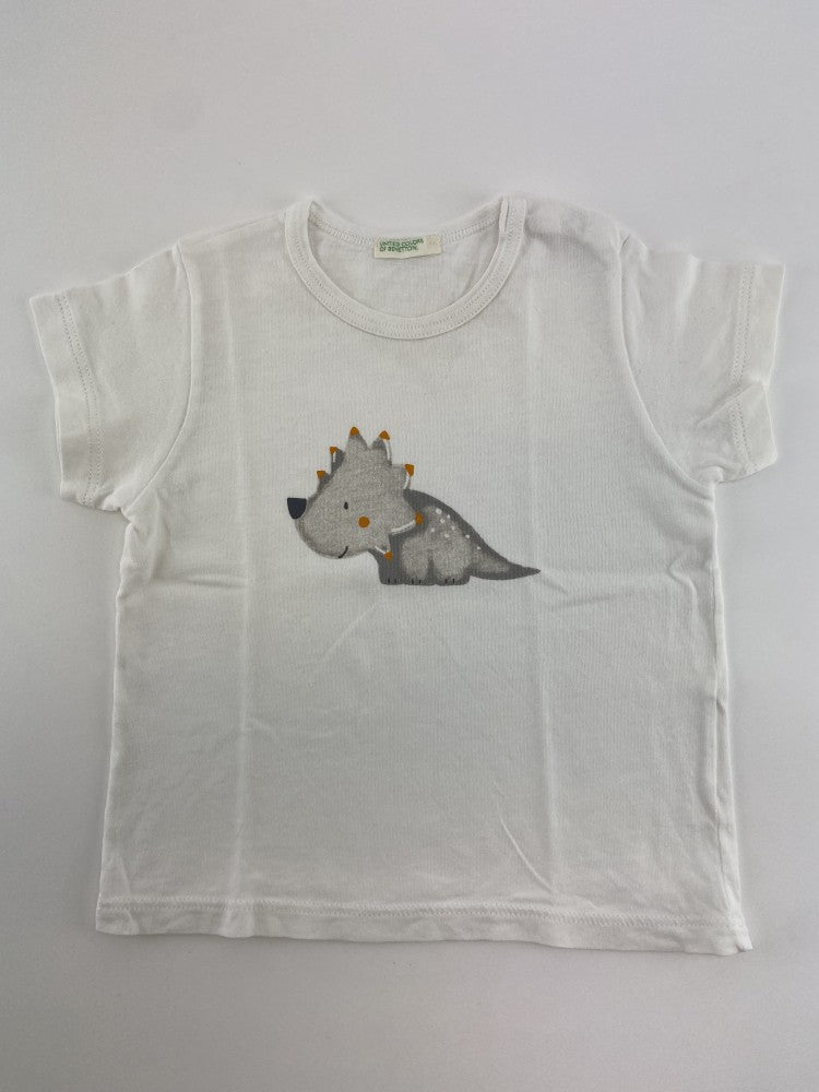 BENETTON T-shirt Rinoceronte