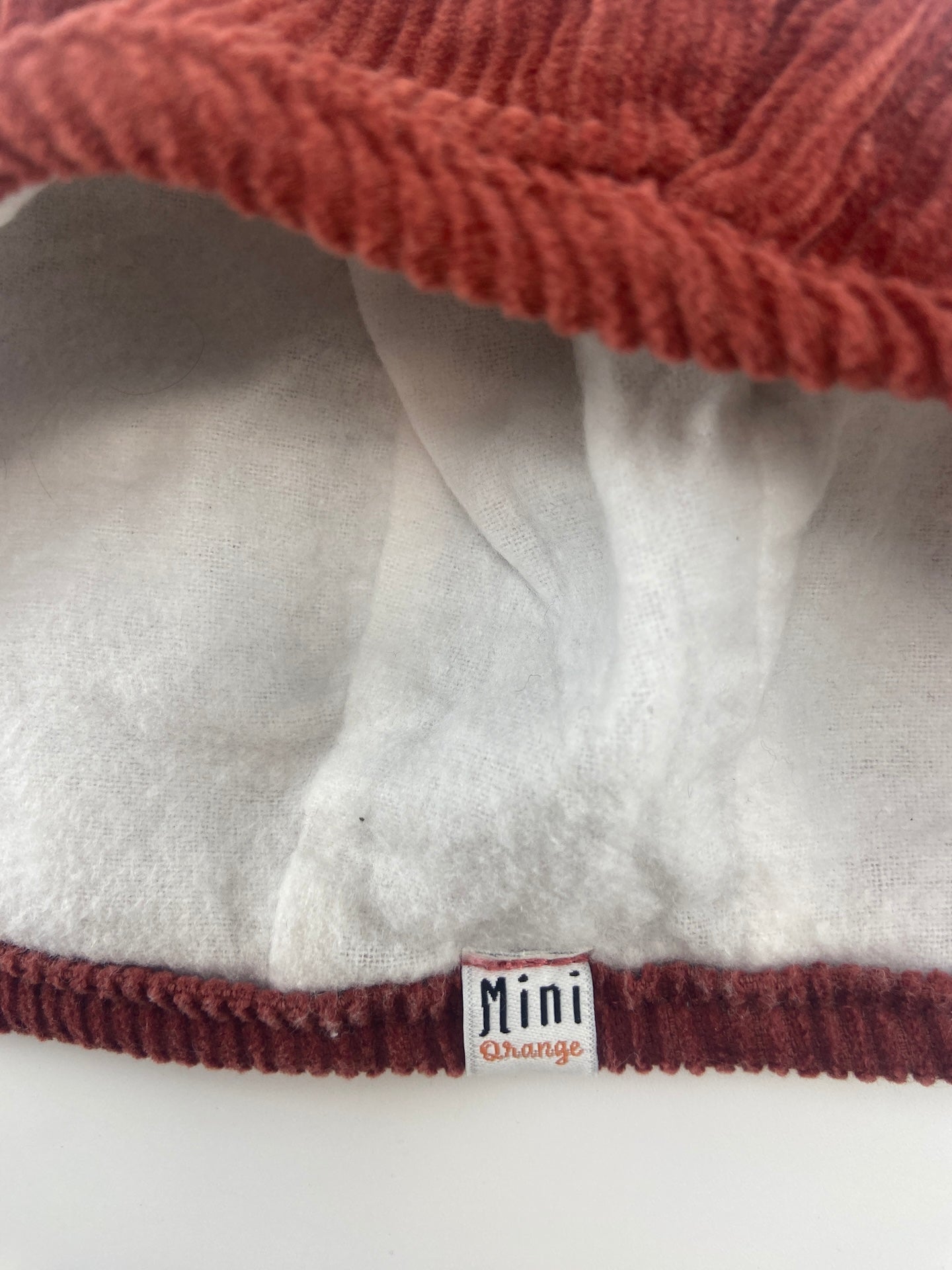 MINI ORANGE Gorro de bombazine
