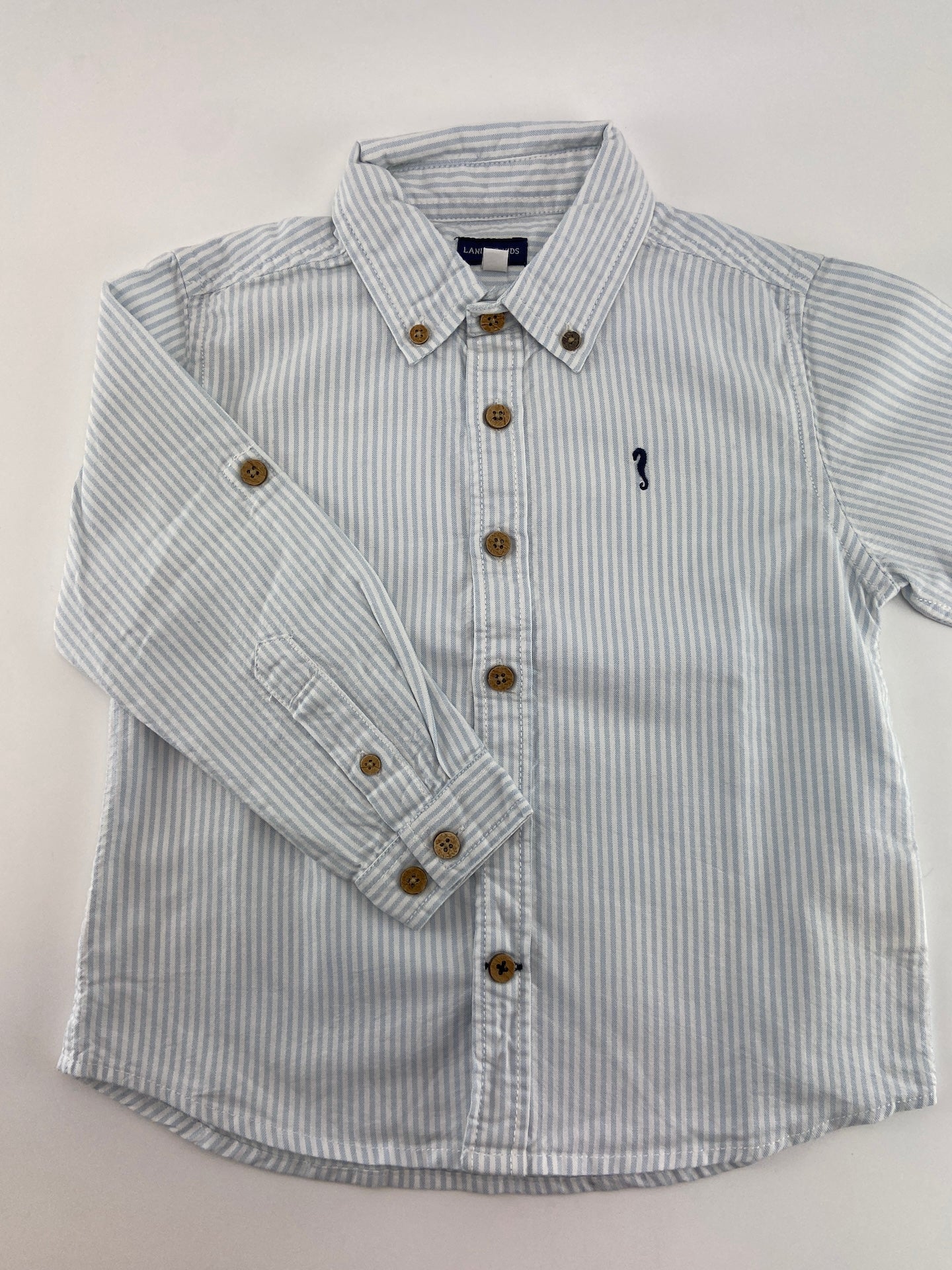 LANIDOR Camisa tipo oxford