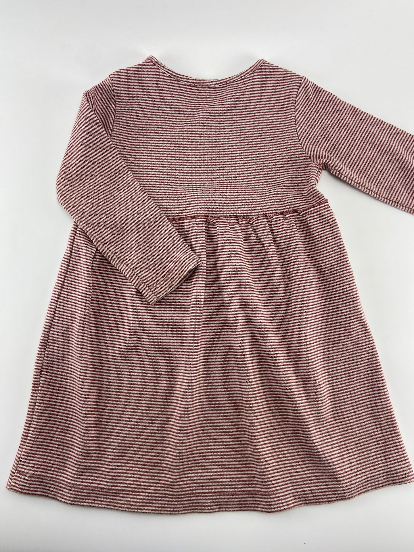 ZARA Vestido às riscas