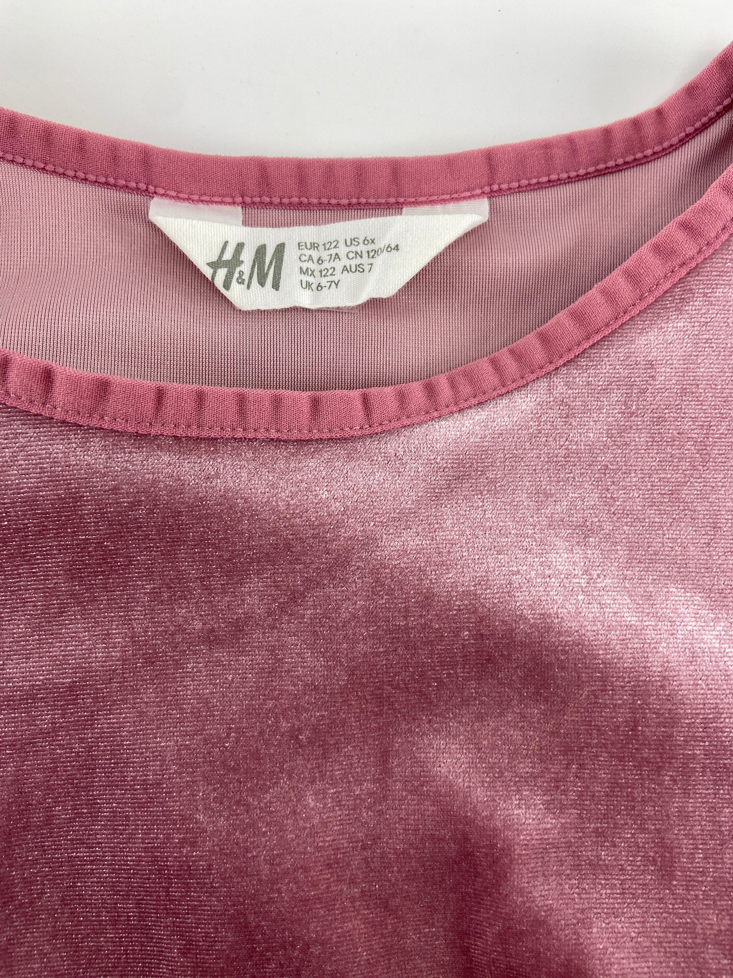 H&M Macacão em veludo