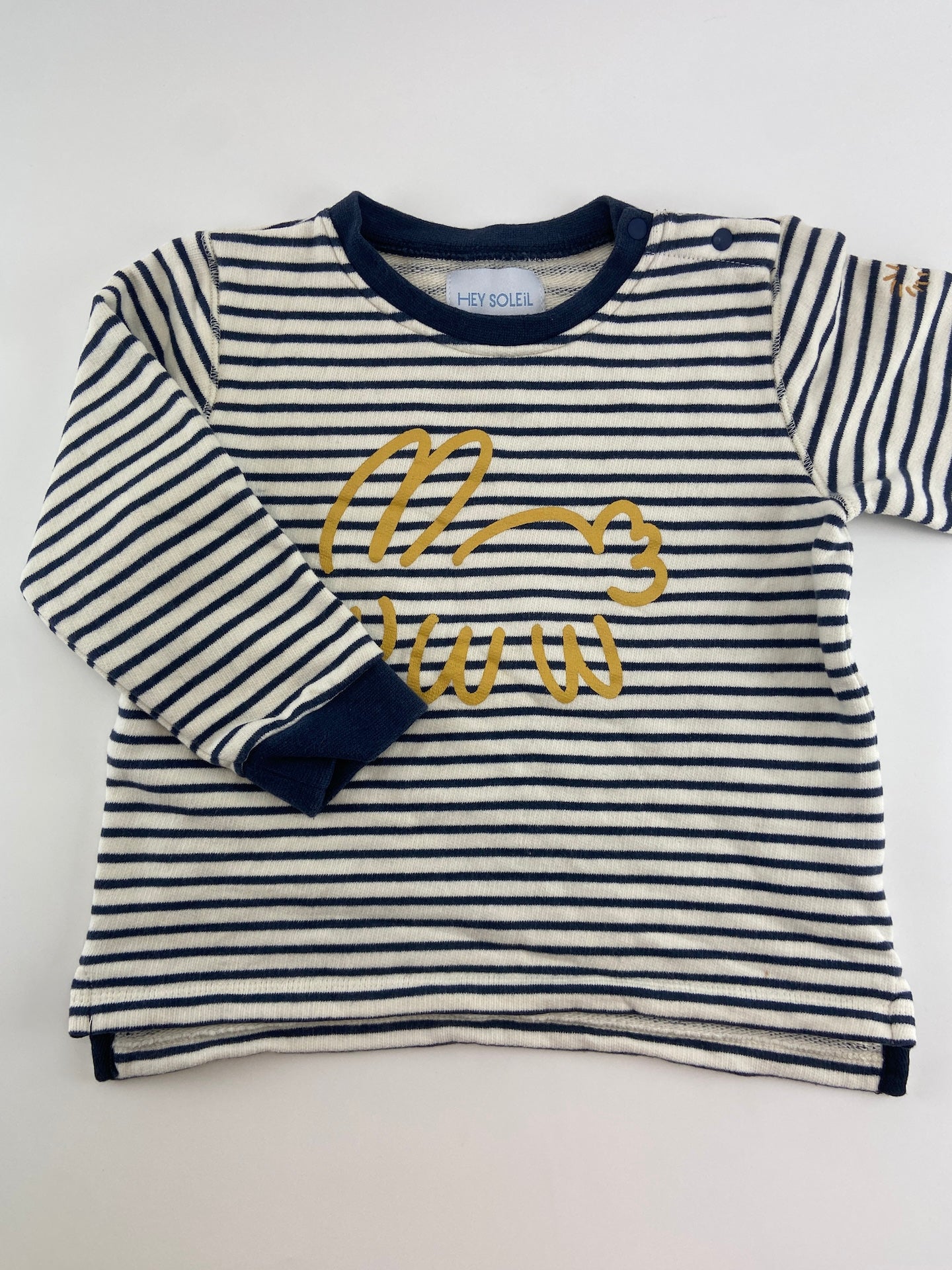 HEY SOLEIL Sweatshirt de riscas