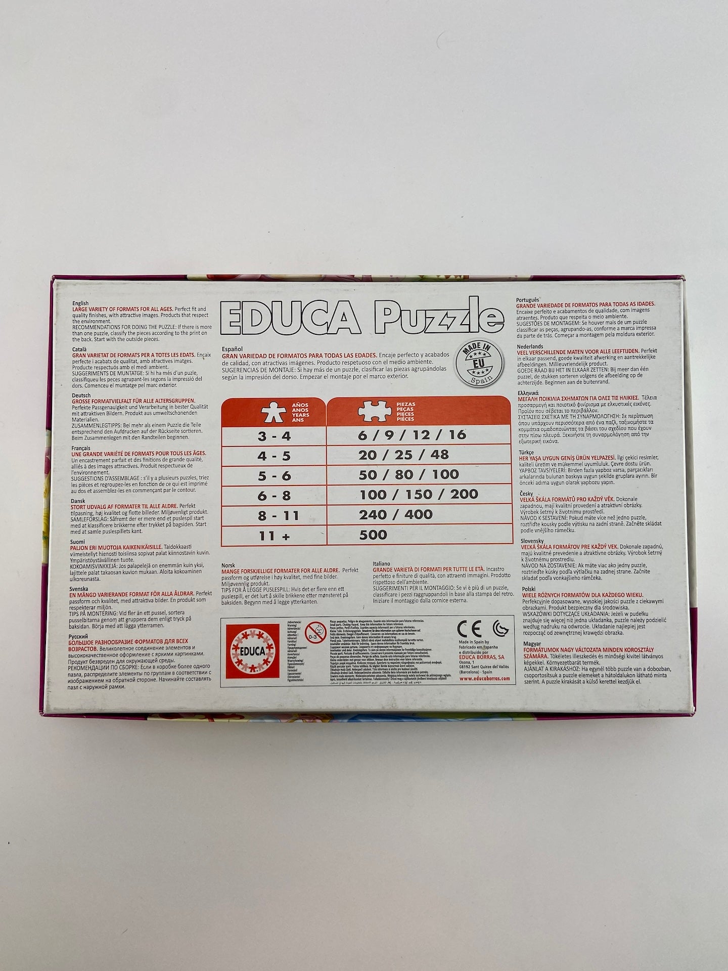 EDUCA Puzzle princesas Disney
