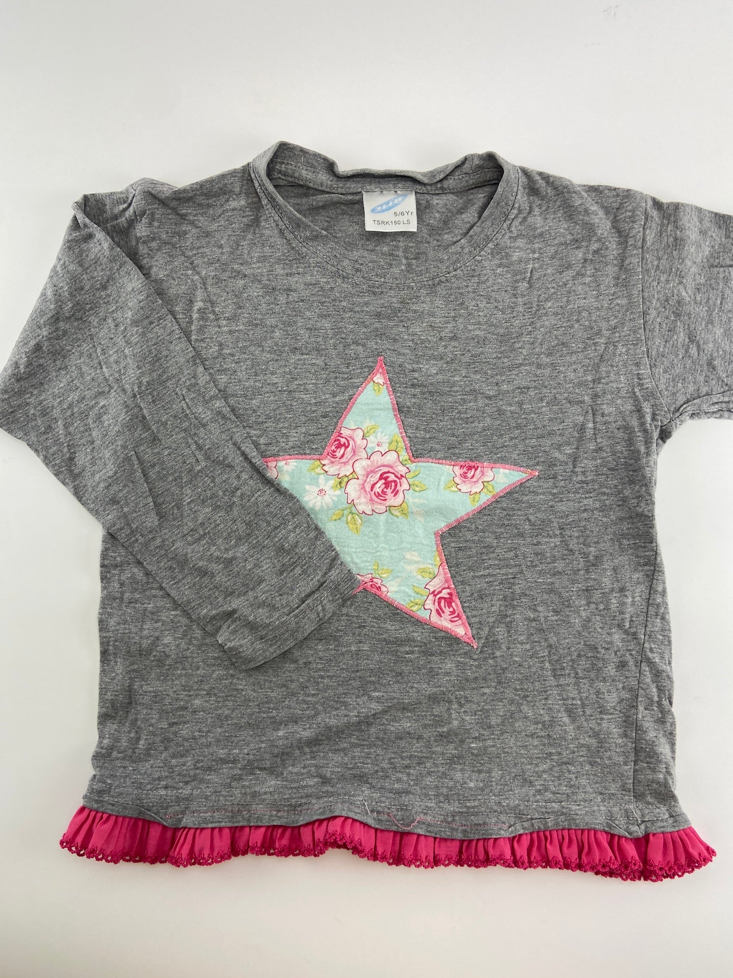 Longsleeve com estrela e folho