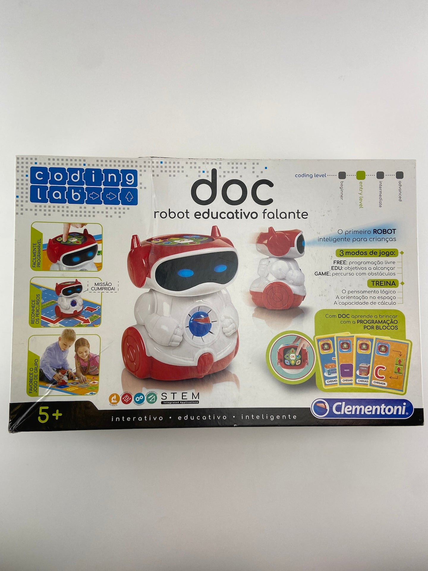 CLEMENTONI Doc Robot educativo falante