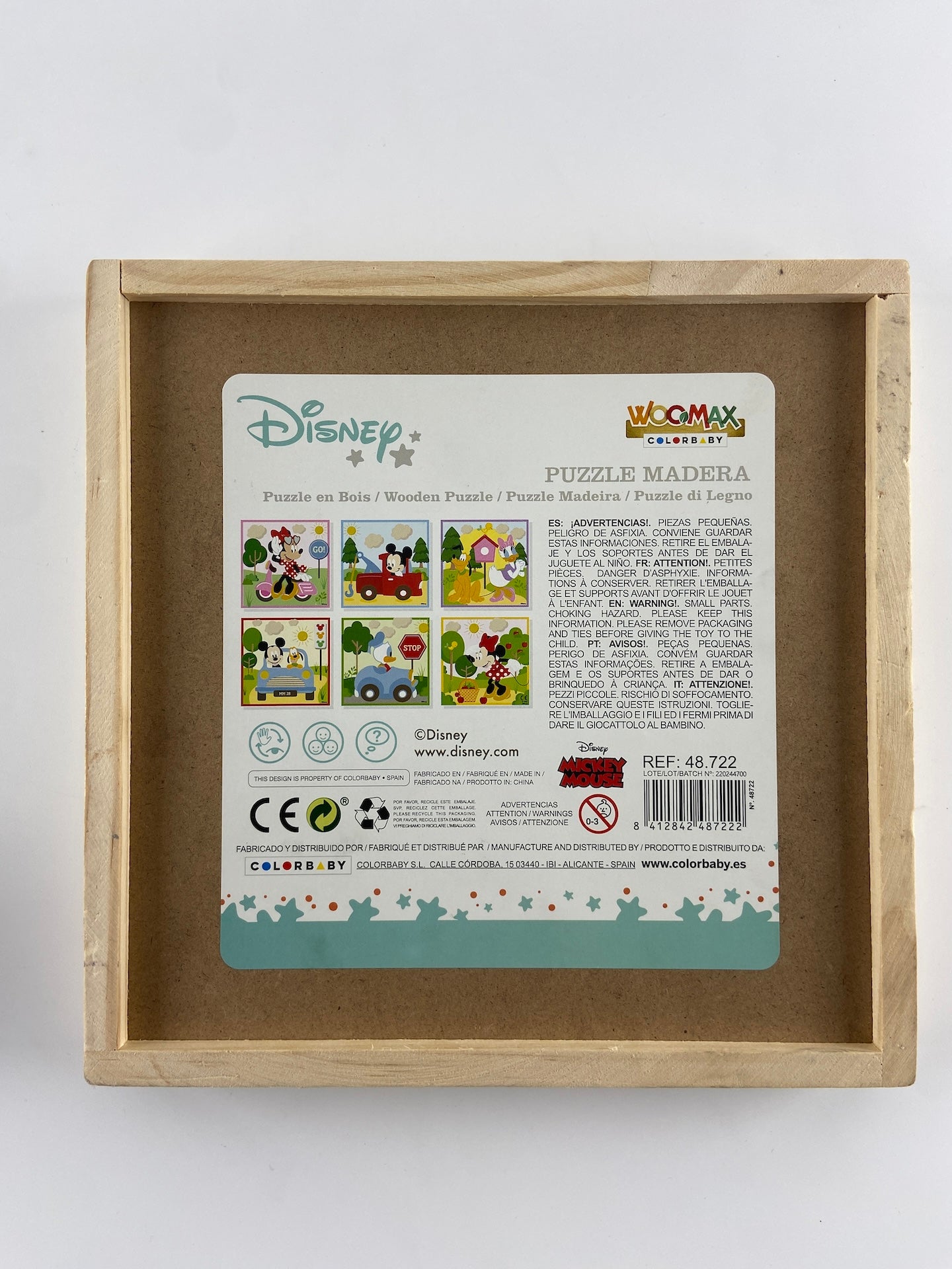 COLORBABY Puzzle Blocos Disney