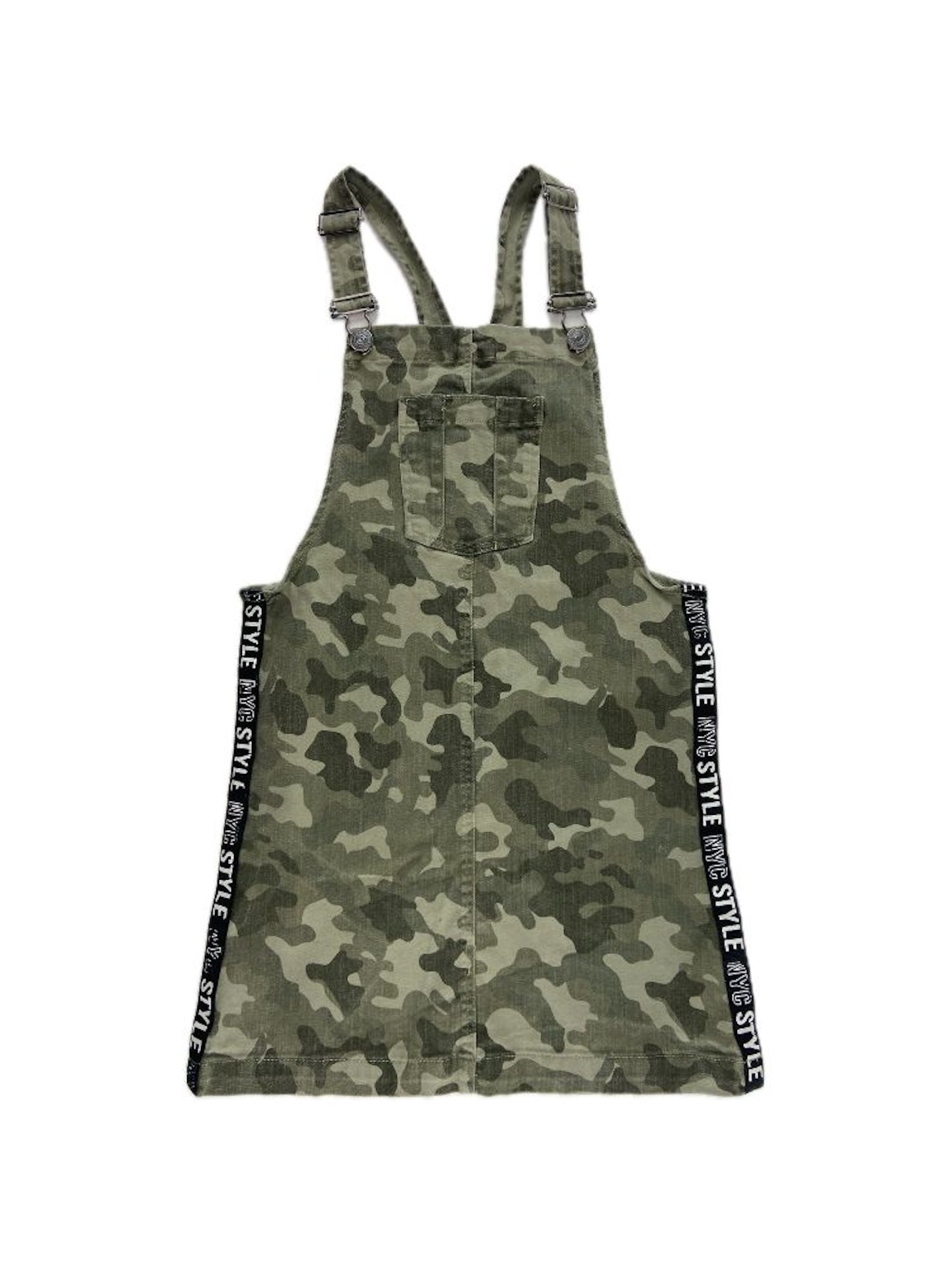 C&A Saia jardineiras camuflada
