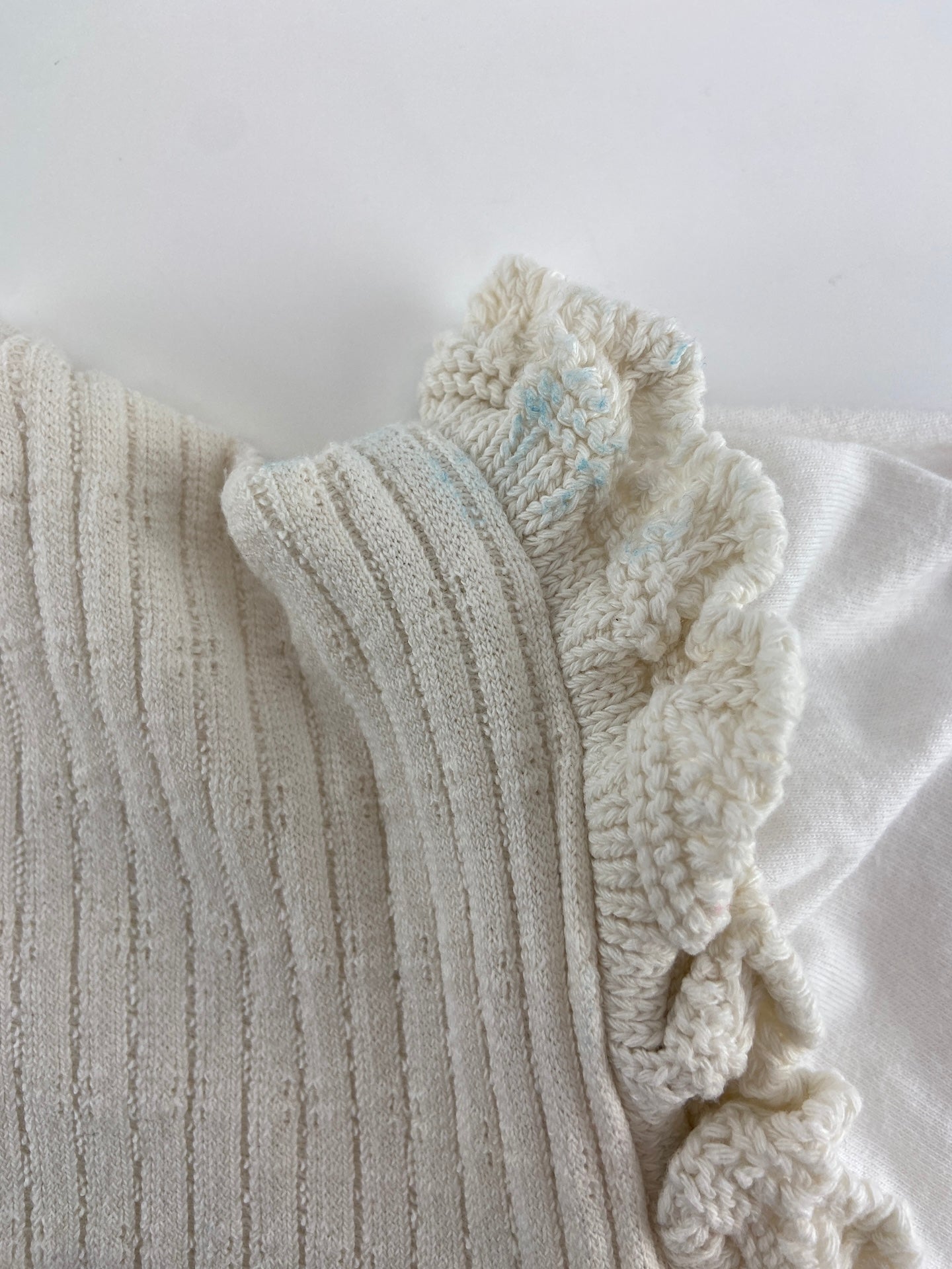 ZARA Longsleeve com folhos nos ombros