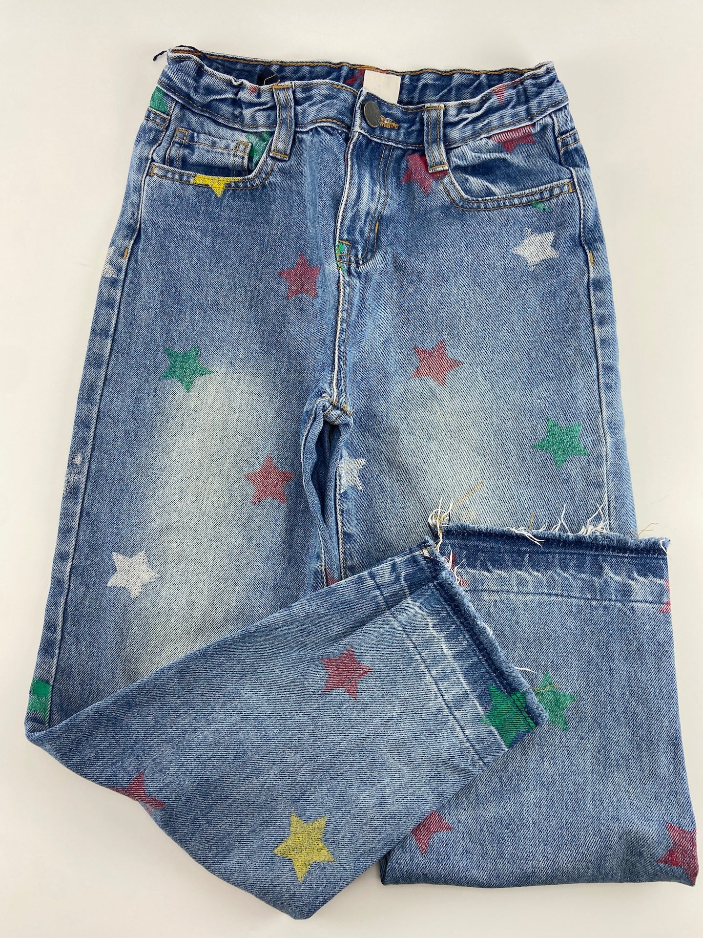 CODE Calças de ganga com estrelas