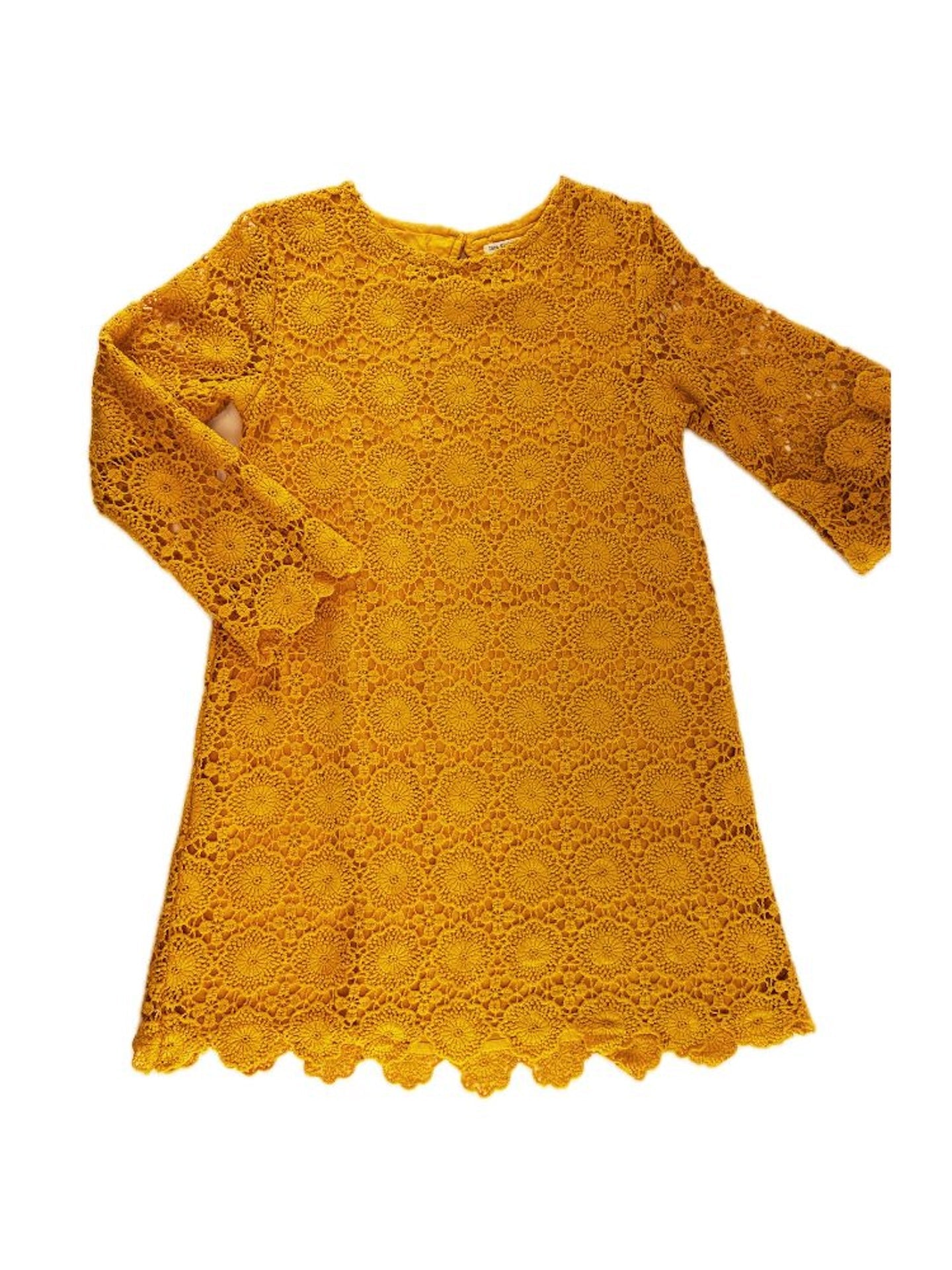 ZARA Vestido com bordado