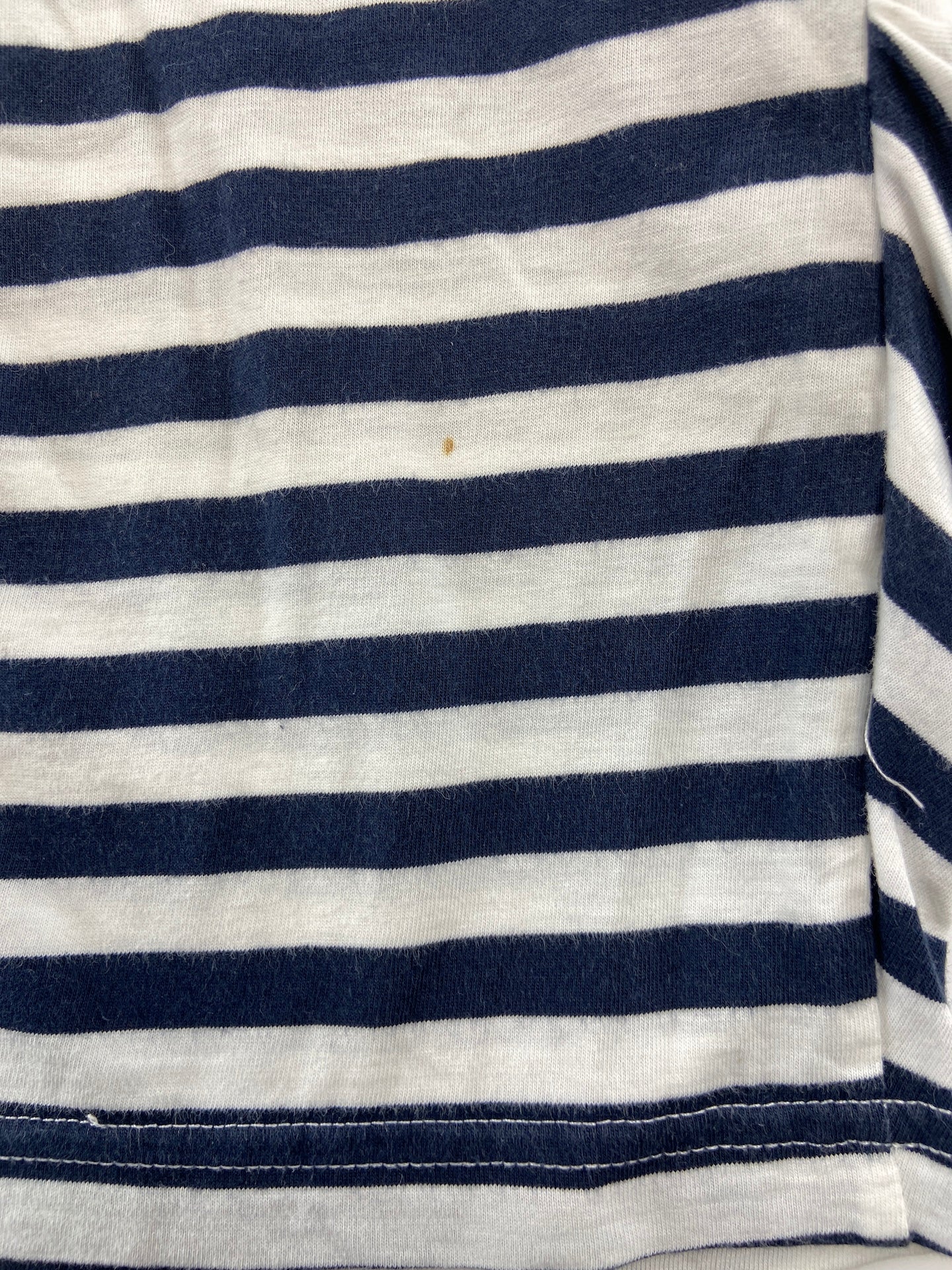 LANIDOR Vestido de riscas com bolsos