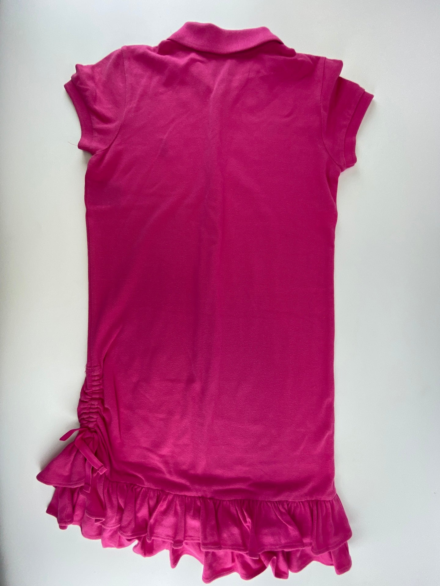 RALPH LAUREN Vestido polo com folho
