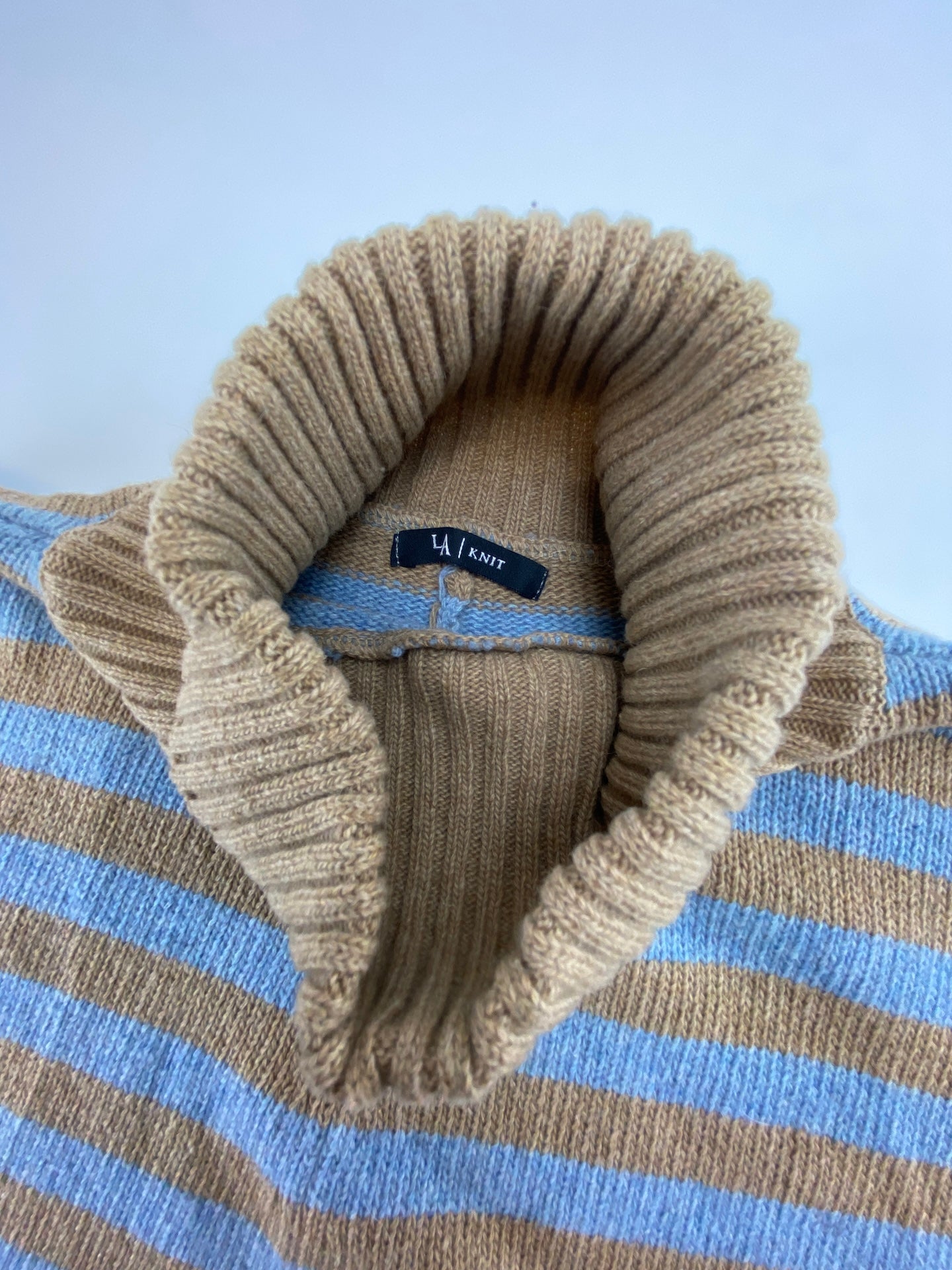 LANIDOR Poncho de gola alta
