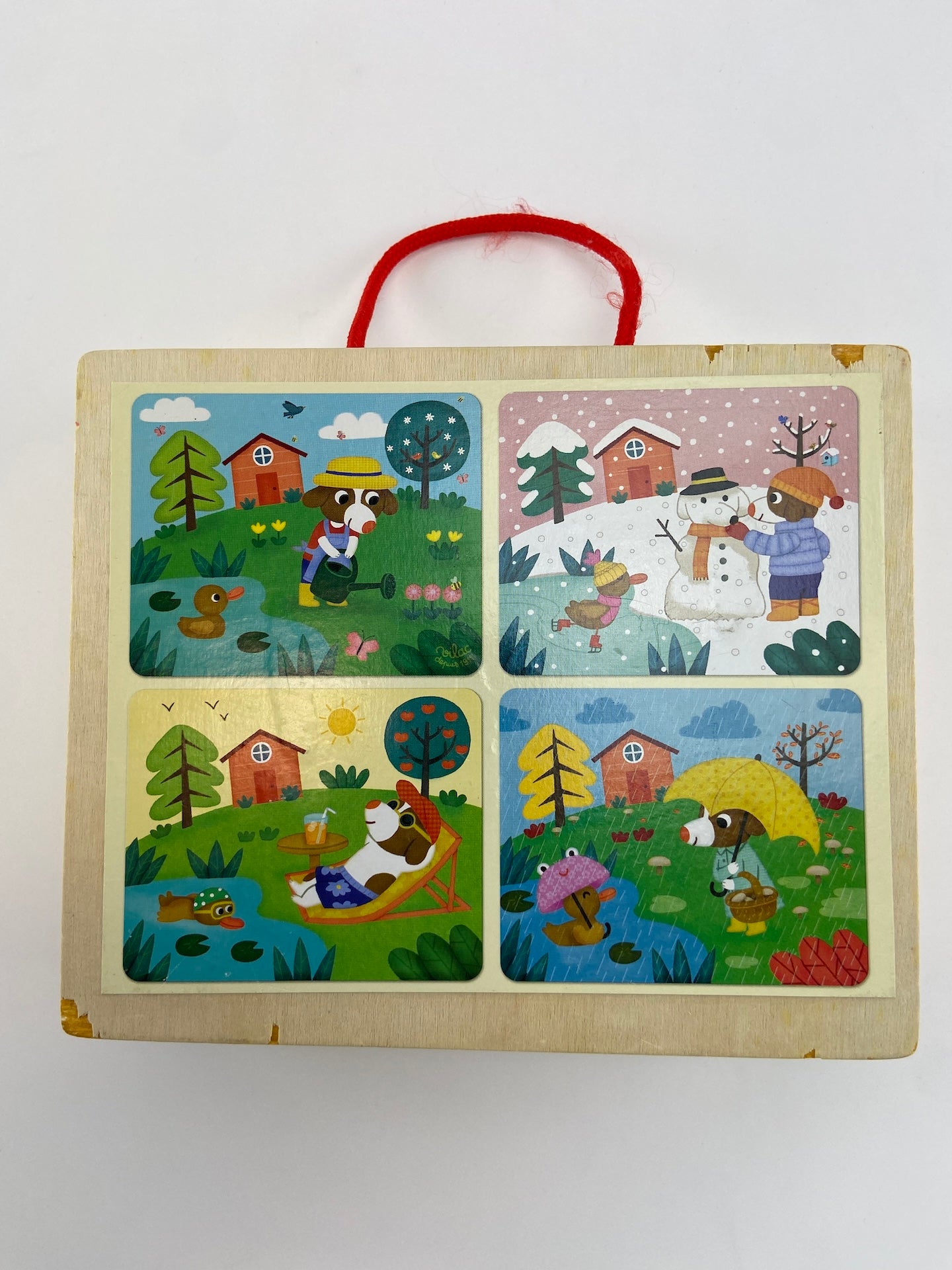 VILAC Caixa 4 puzzles