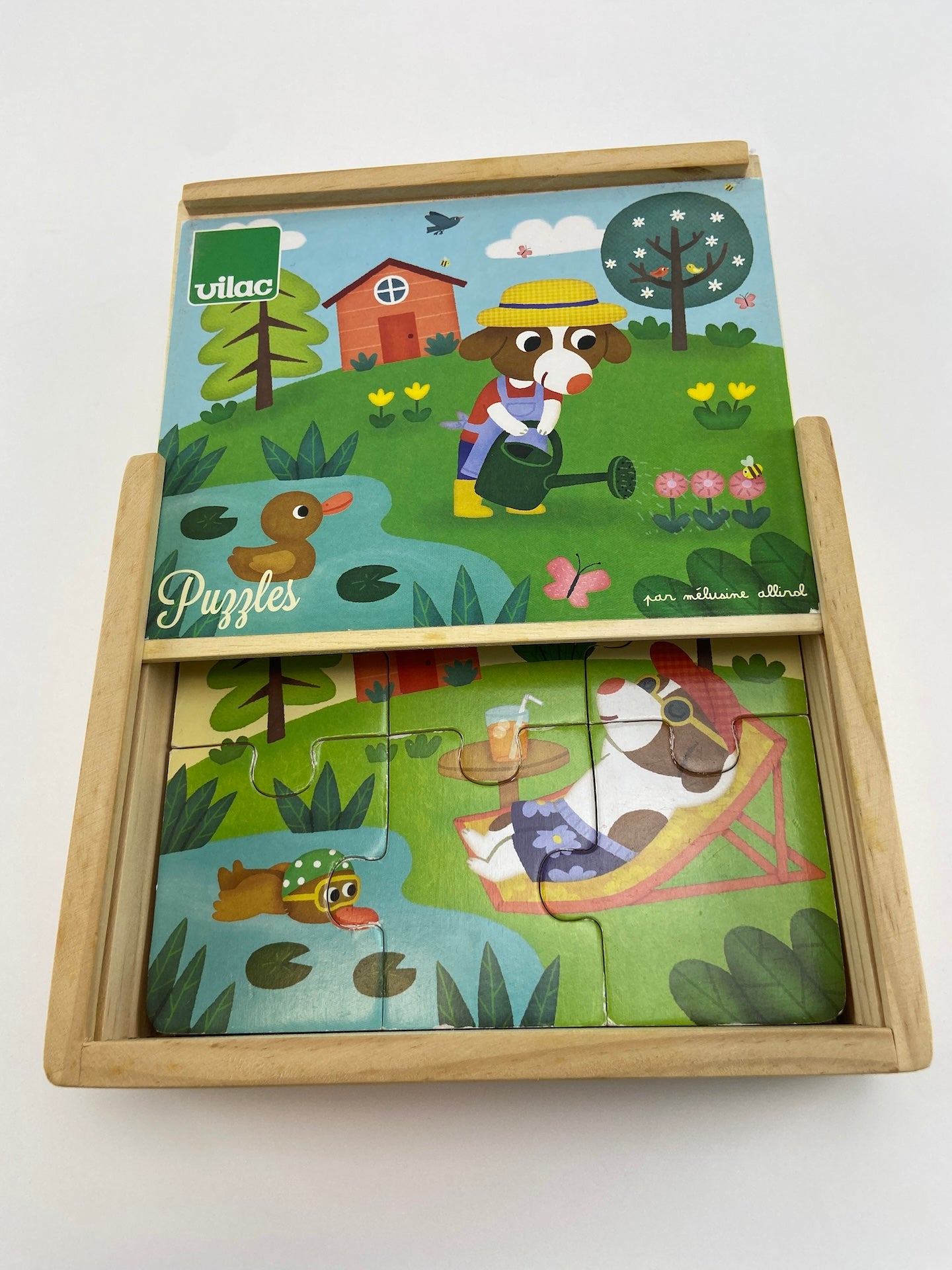 VILAC Caixa 4 puzzles