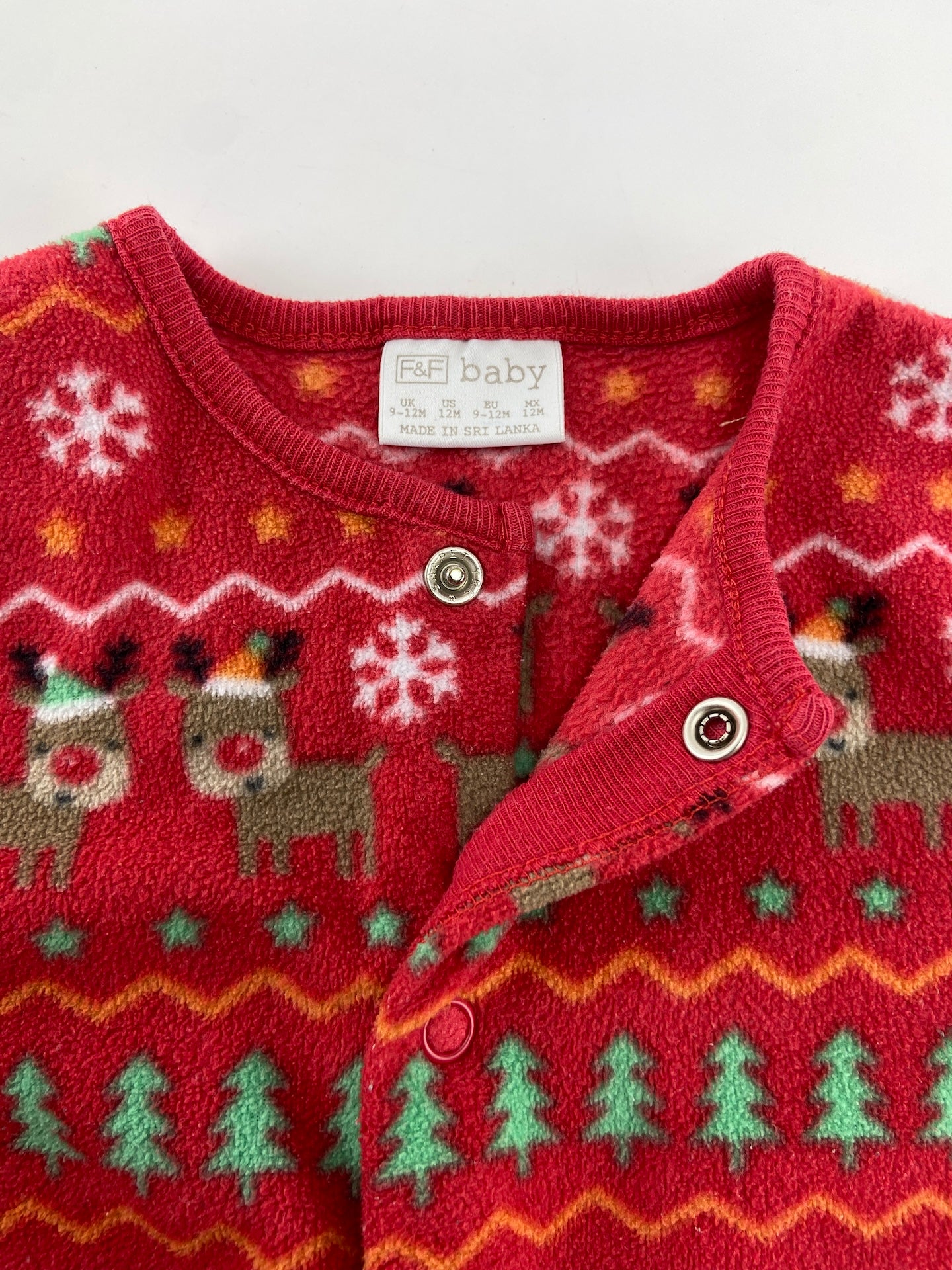 F&F Babygrow de Natal
