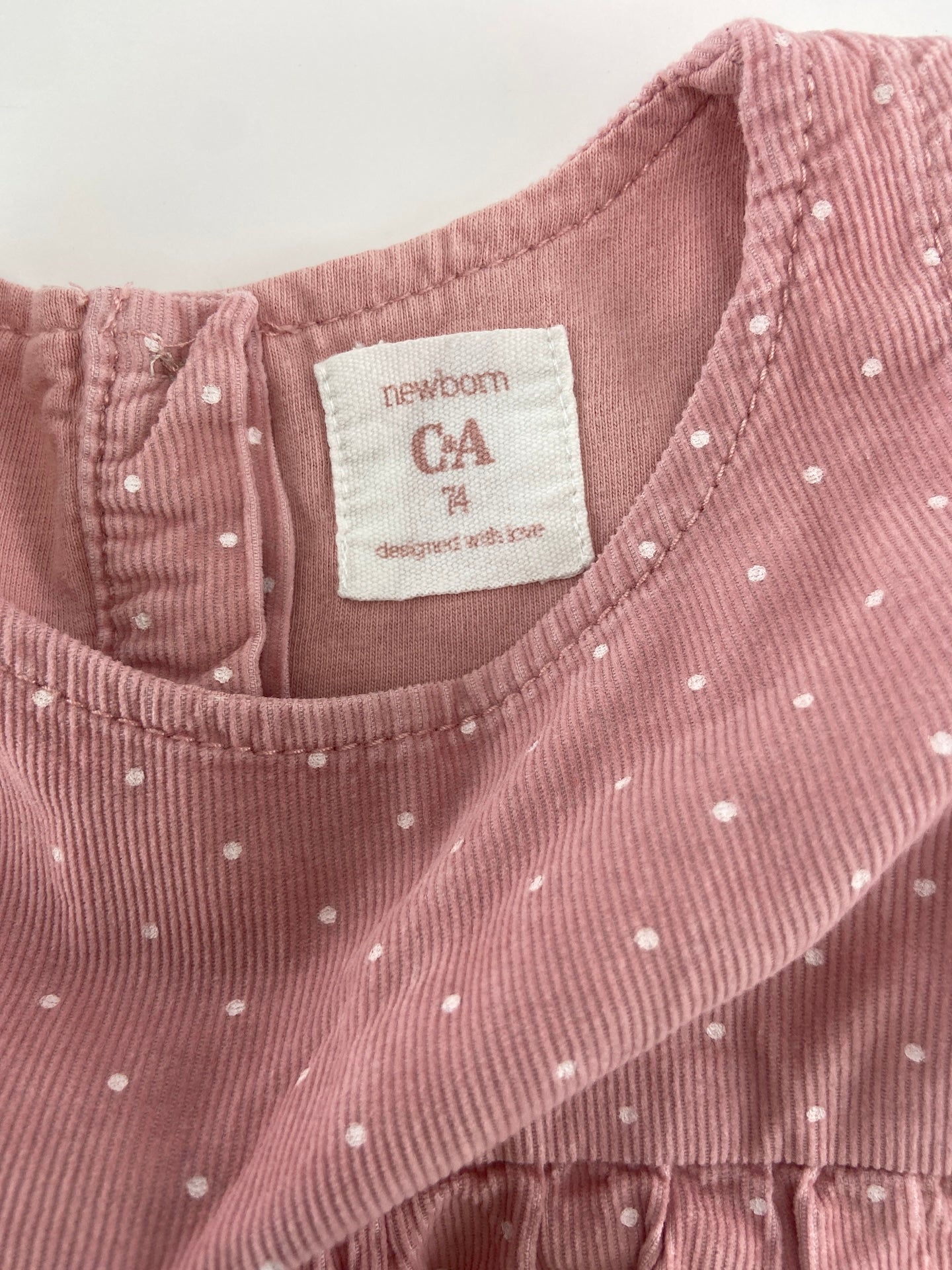 C&A Saia vestido em bombazine