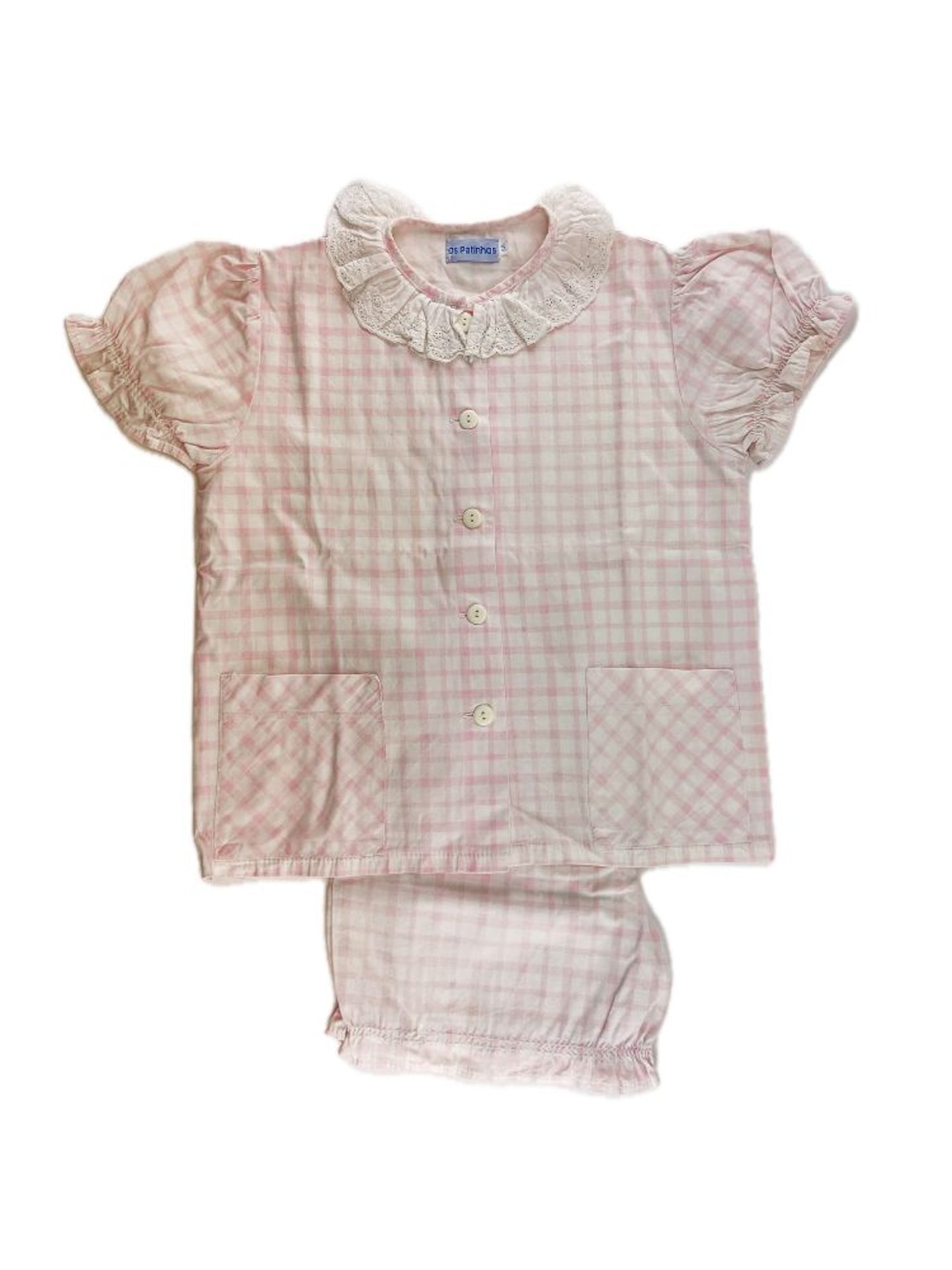 PATINHOS Pijama de verão com golinha