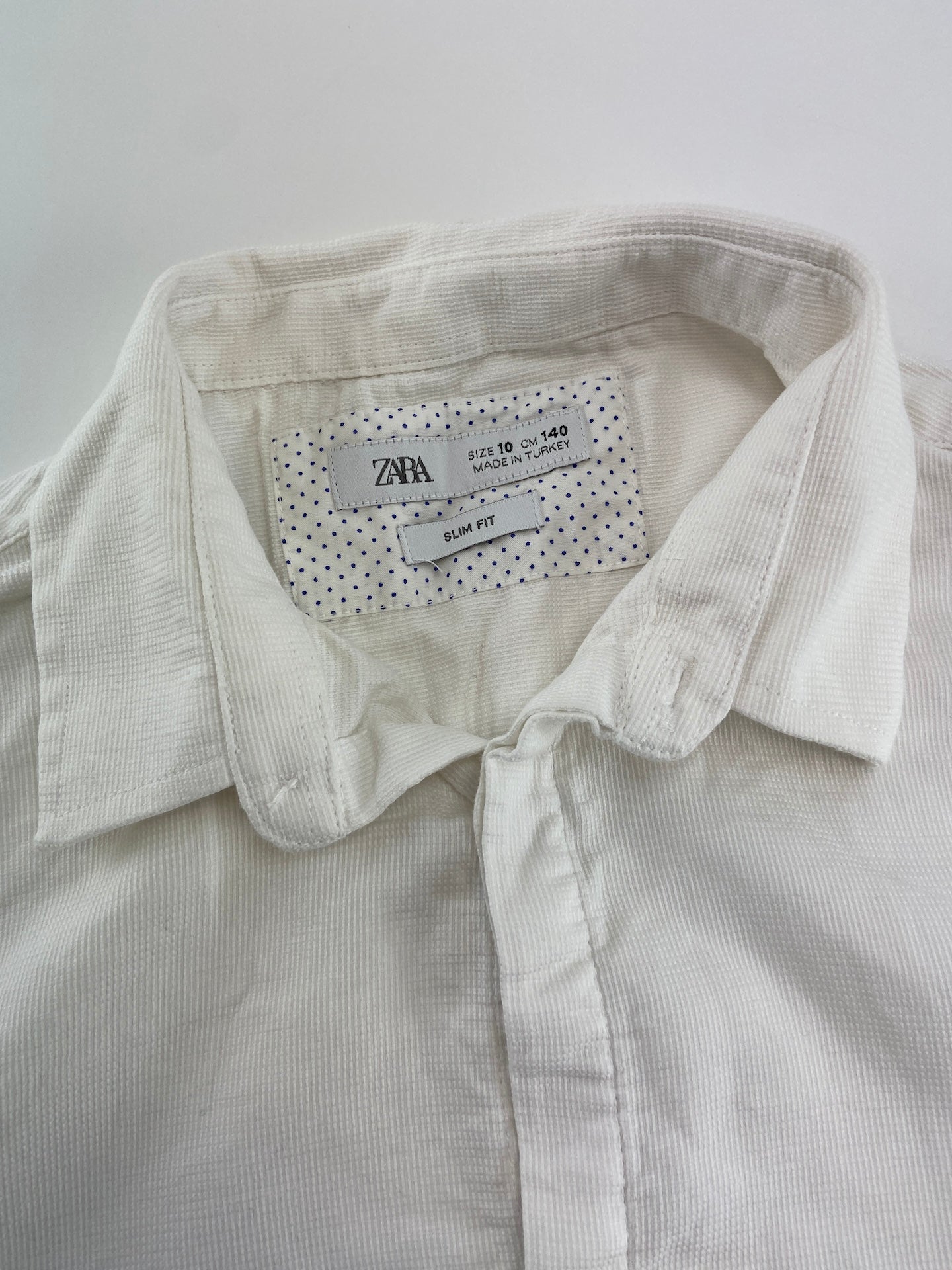 ZARA Camisa em piquet