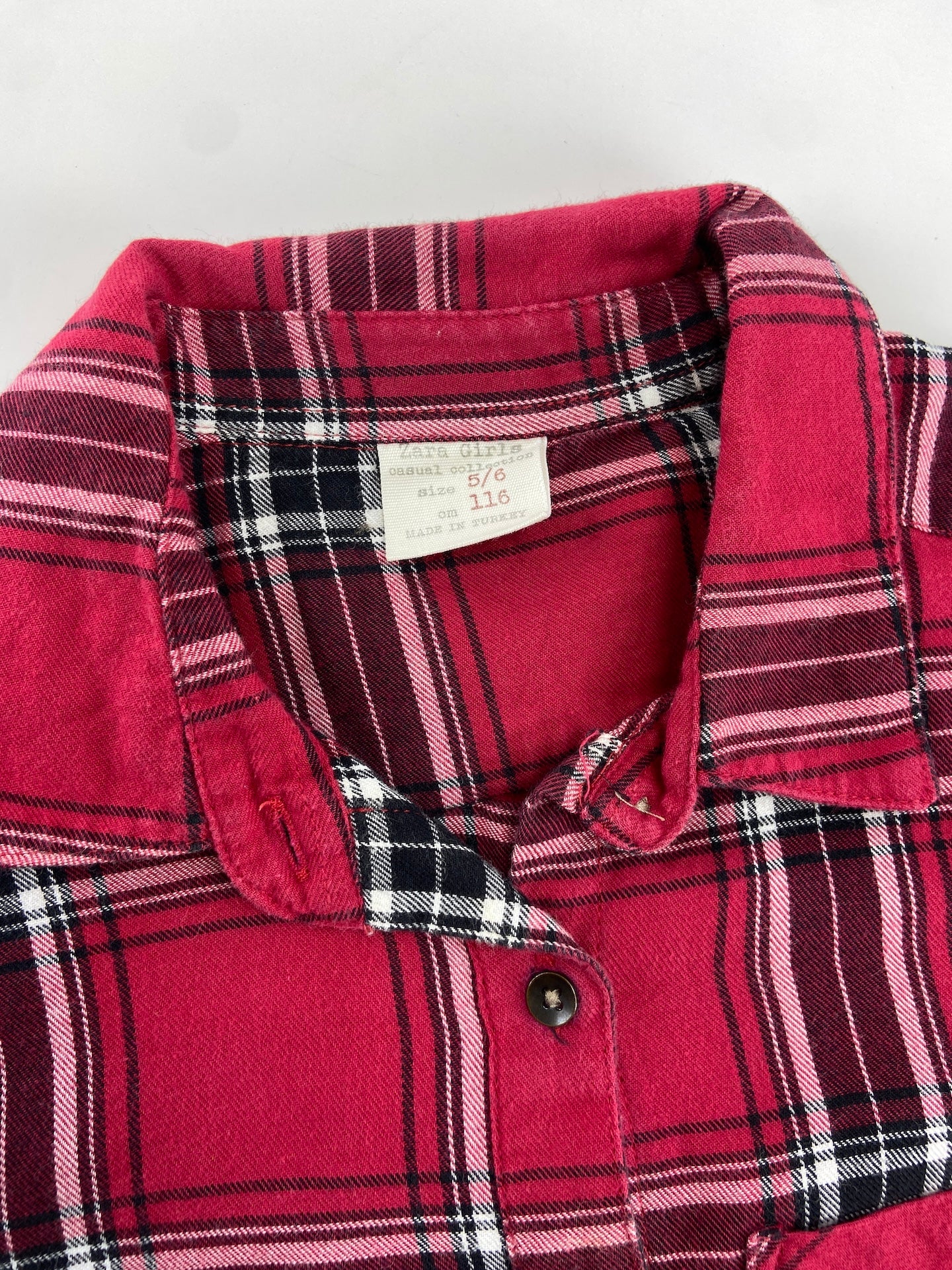 ZARA Camisa escocesa