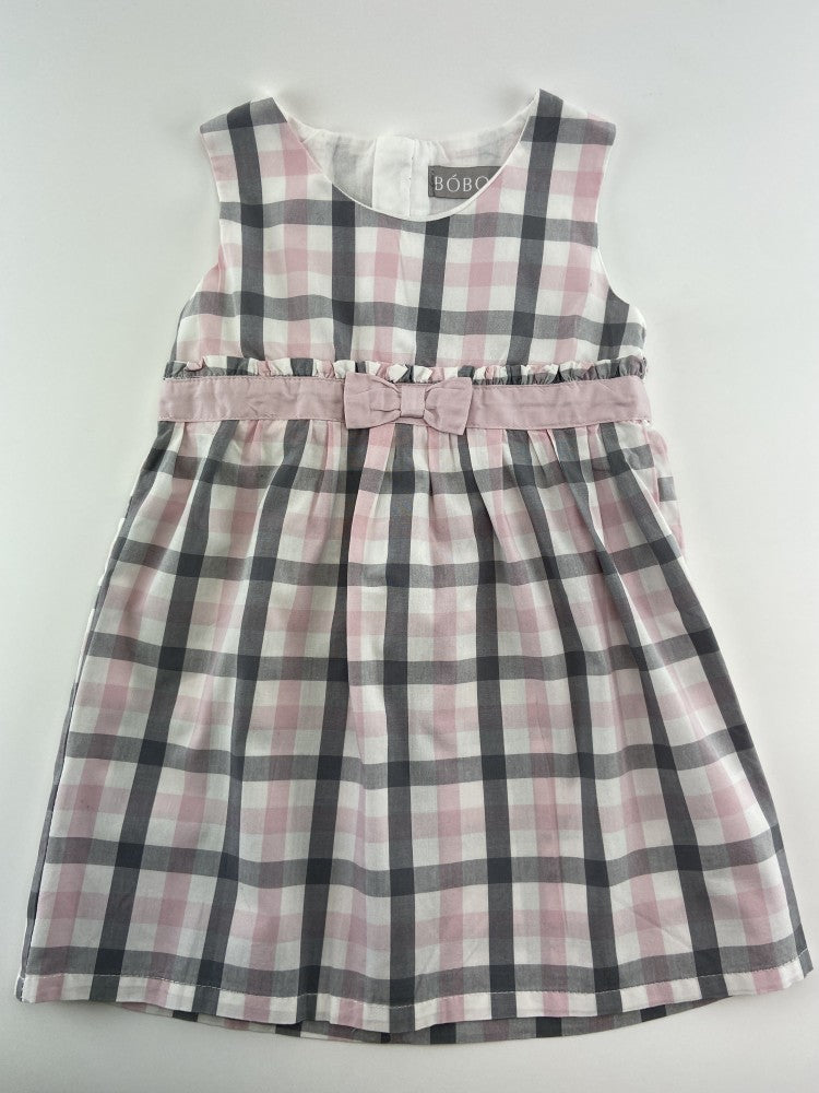 BÓBOLI Vestido Xadrez
