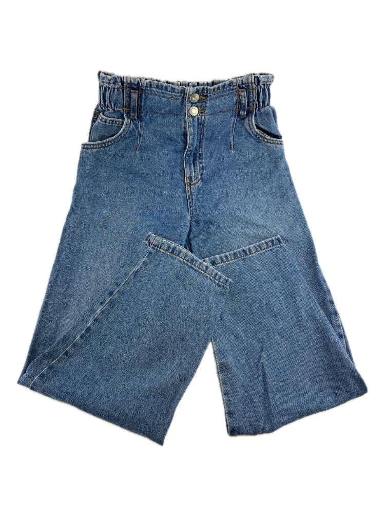 ZARA Calças de ganga Paperbag