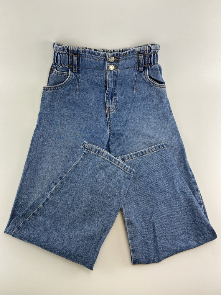 ZARA Calças de ganga Paperbag