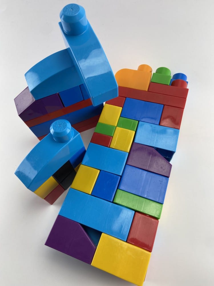 MEGA BLOKS Conjunto blocos construção