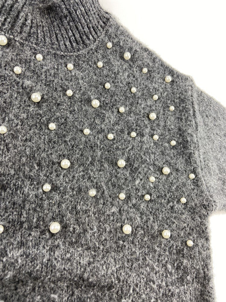 ZARA Camisola com pérolas