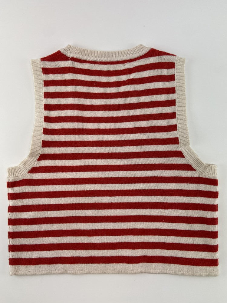 ZARA Top de riscas