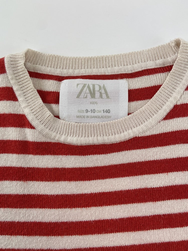 ZARA Top de riscas
