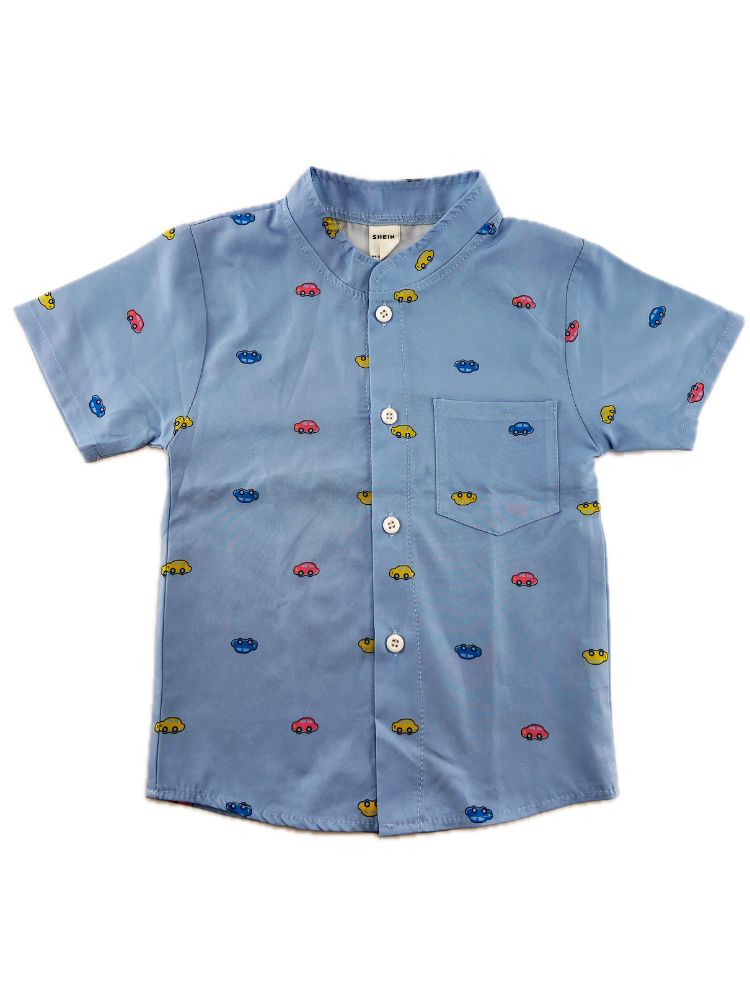 SHEIN Camisa sem gola