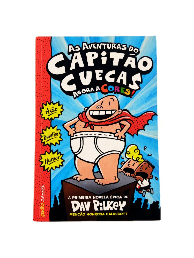 As Aventuras do Capitão Cuecas Agora as Cores