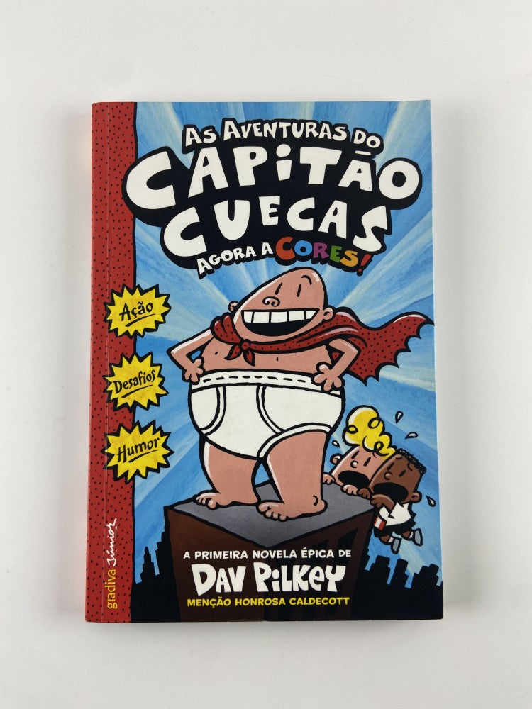 As Aventuras do Capitão Cuecas Agora as Cores